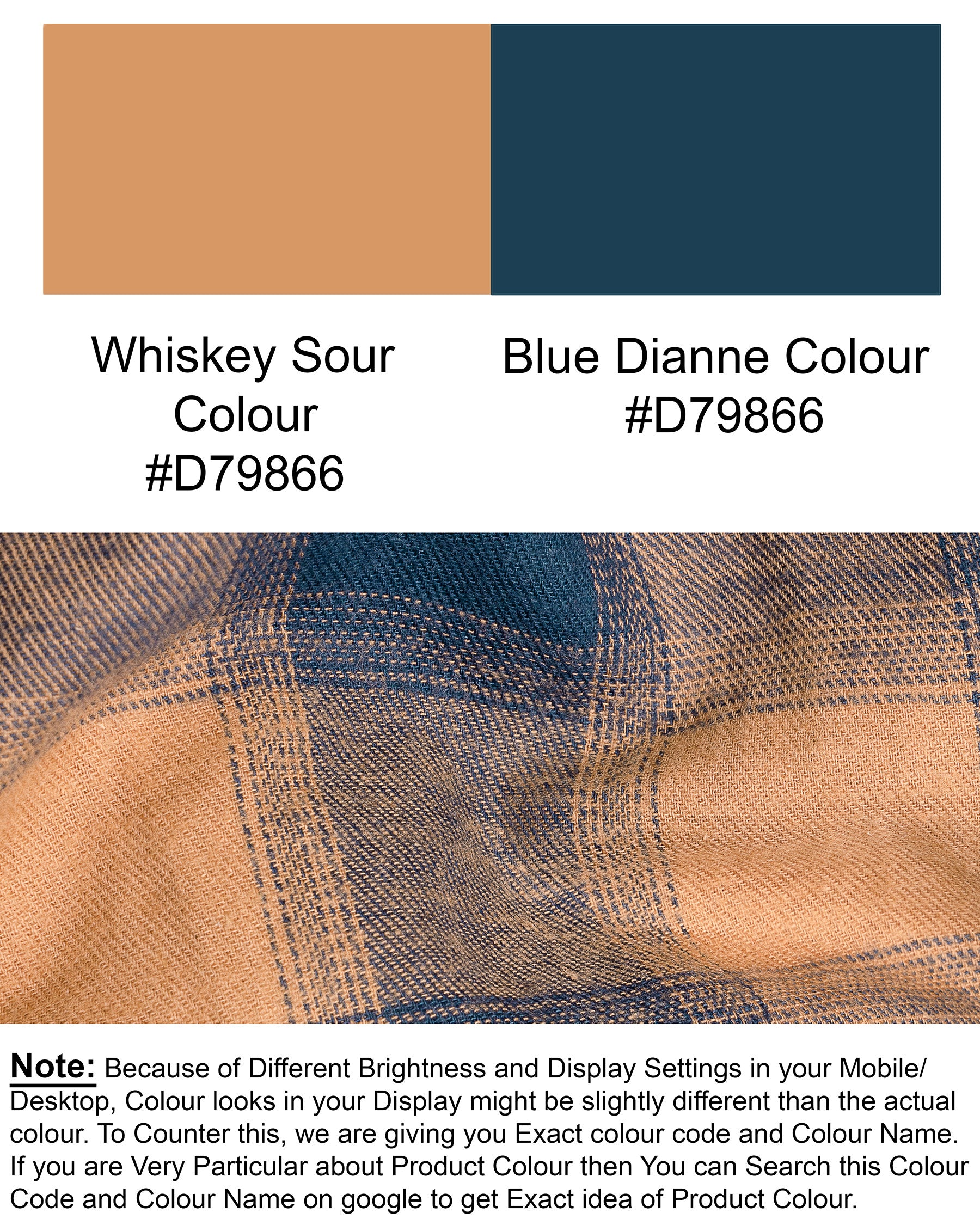 Whiskey Sour with Blue Dianne Plaid Premium Cotton Flannel Shirt 5046-BD-38, 5046-BD-H-38, 5046-BD-39, 5046-BD-H-39, 5046-BD-40, 5046-BD-H-40, 5046-BD-42, 5046-BD-H-42, 5046-BD-44, 5046-BD-H-44, 5046-BD-46, 5046-BD-H-46, 5046-BD-48, 5046-BD-H-48, 5046-BD-50, 5046-BD-H-50, 5046-BD-52, 5046-BD-H-52