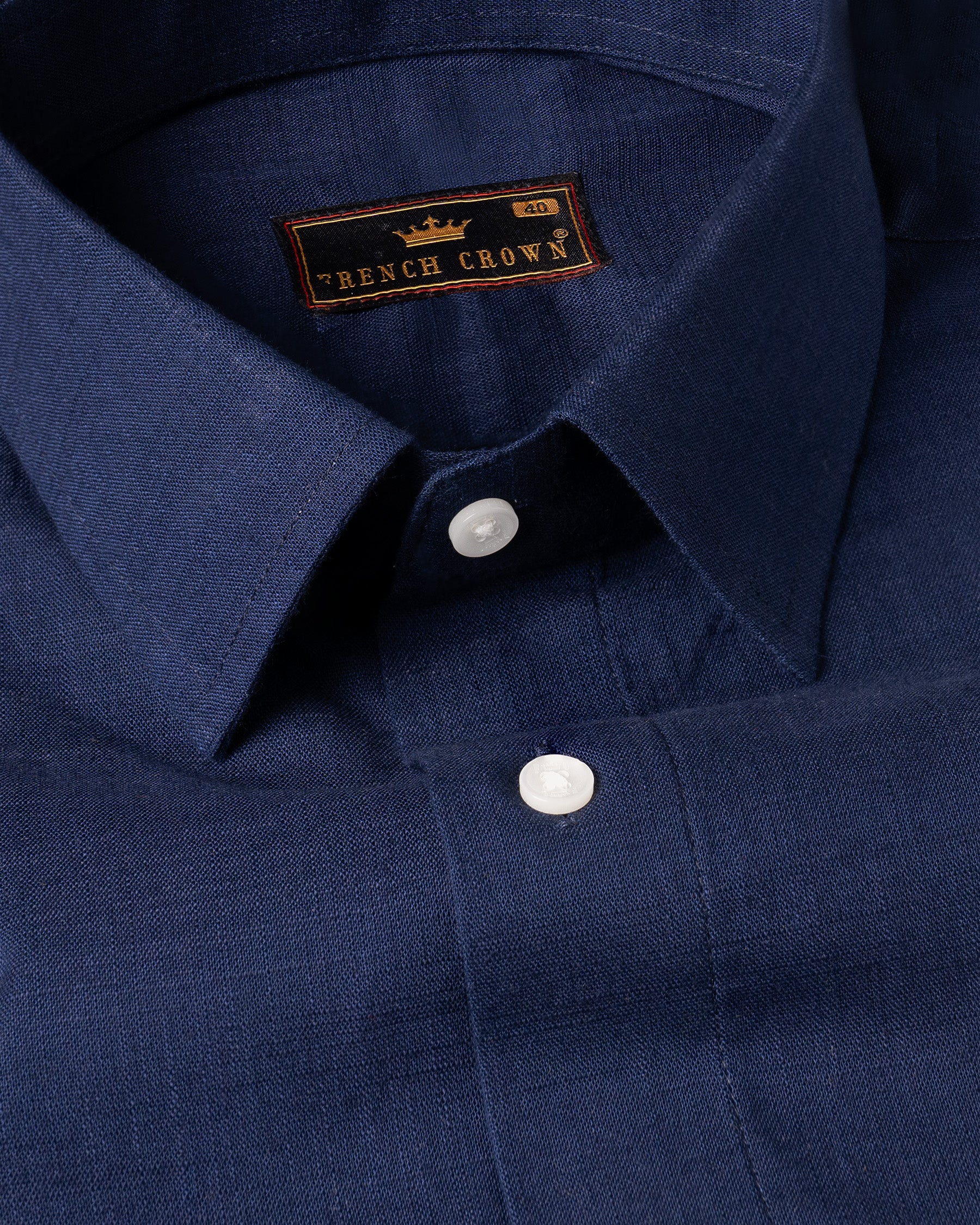 Cloud Burst Blue Luxurious Linen Shirt 5050-38, 5050-H-38, 5050-39, 5050-H-39, 5050-40, 5050-H-40, 5050-42, 5050-H-42, 5050-44, 5050-H-44, 5050-46, 5050-H-46, 5050-48, 5050-H-48, 5050-50, 5050-H-50, 5050-52, 5050-H-52