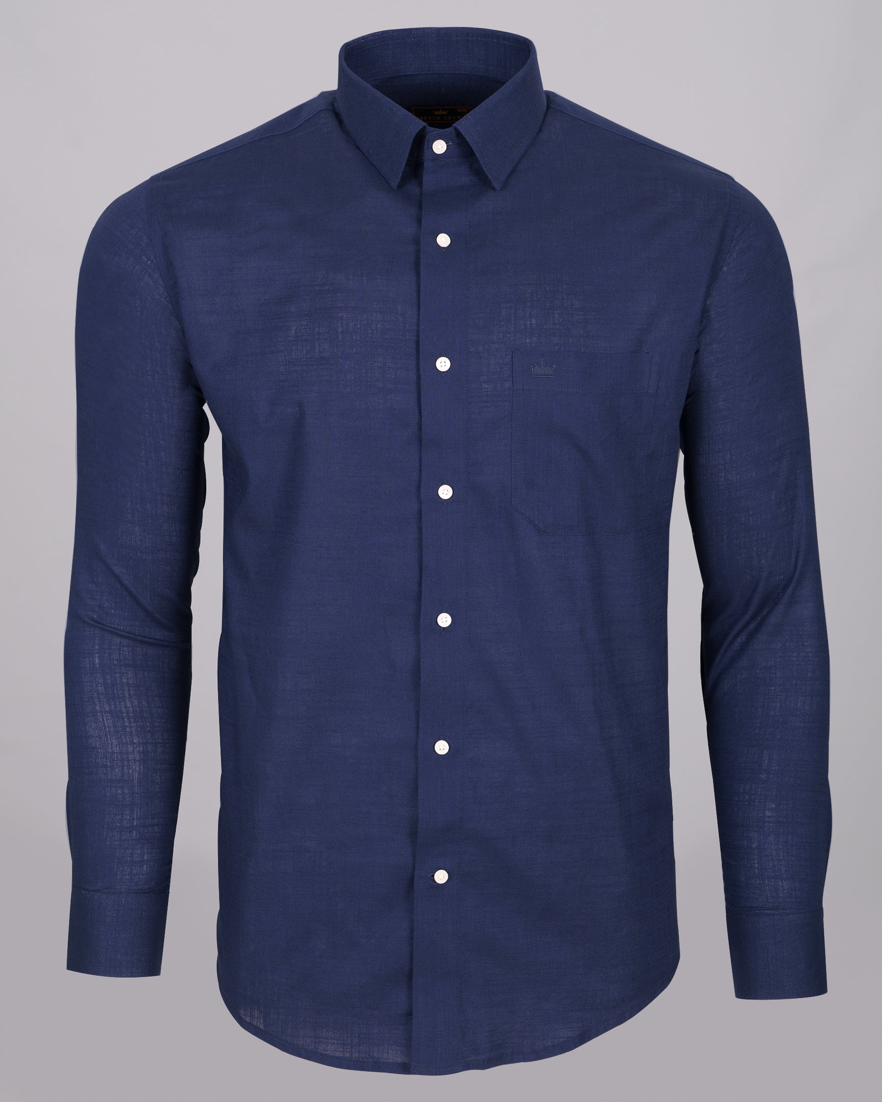 Cloud Burst Blue Luxurious Linen Shirt 5050-38, 5050-H-38, 5050-39, 5050-H-39, 5050-40, 5050-H-40, 5050-42, 5050-H-42, 5050-44, 5050-H-44, 5050-46, 5050-H-46, 5050-48, 5050-H-48, 5050-50, 5050-H-50, 5050-52, 5050-H-52