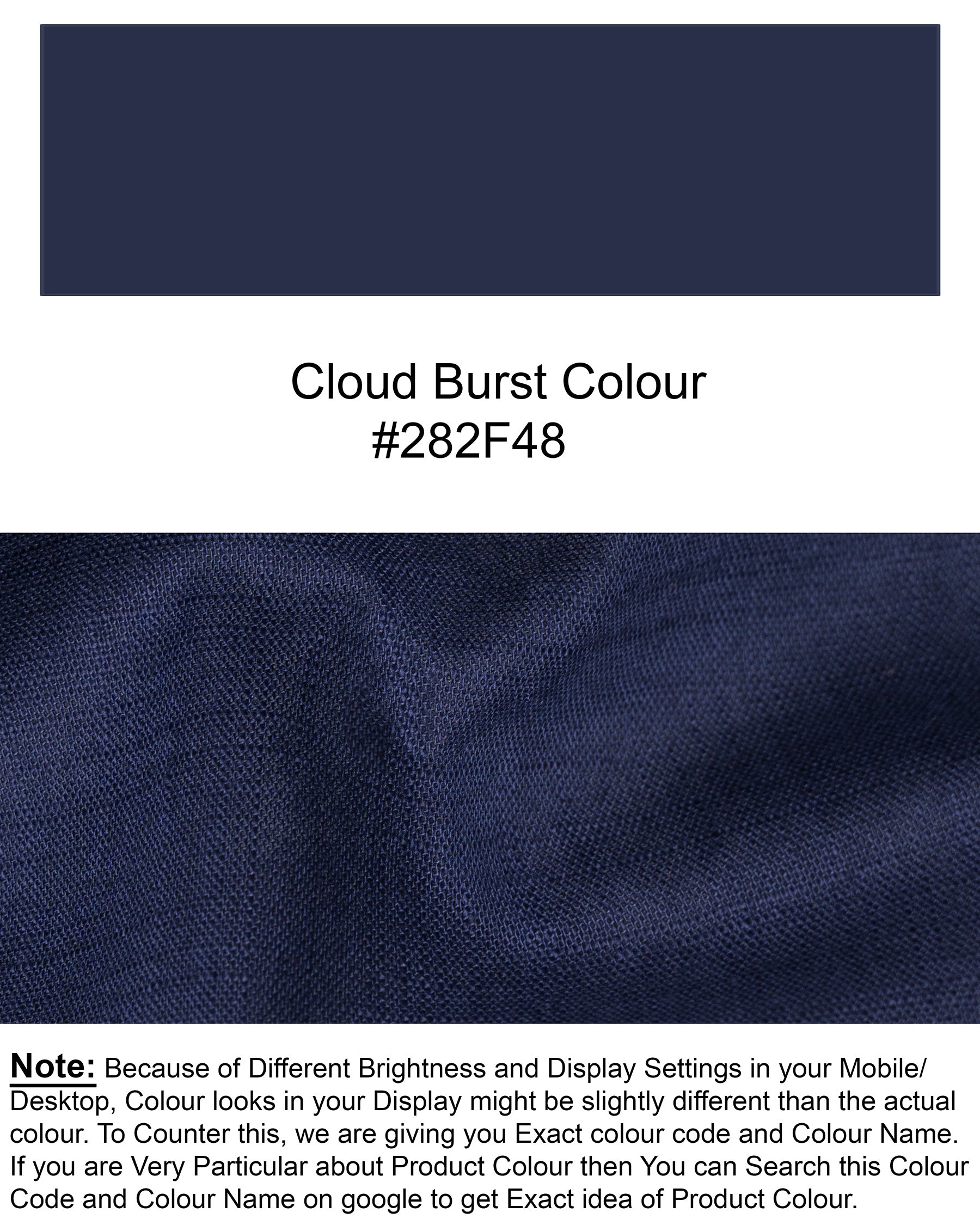 Cloud Burst Blue Luxurious Linen Shirt 5050-38, 5050-H-38, 5050-39, 5050-H-39, 5050-40, 5050-H-40, 5050-42, 5050-H-42, 5050-44, 5050-H-44, 5050-46, 5050-H-46, 5050-48, 5050-H-48, 5050-50, 5050-H-50, 5050-52, 5050-H-52