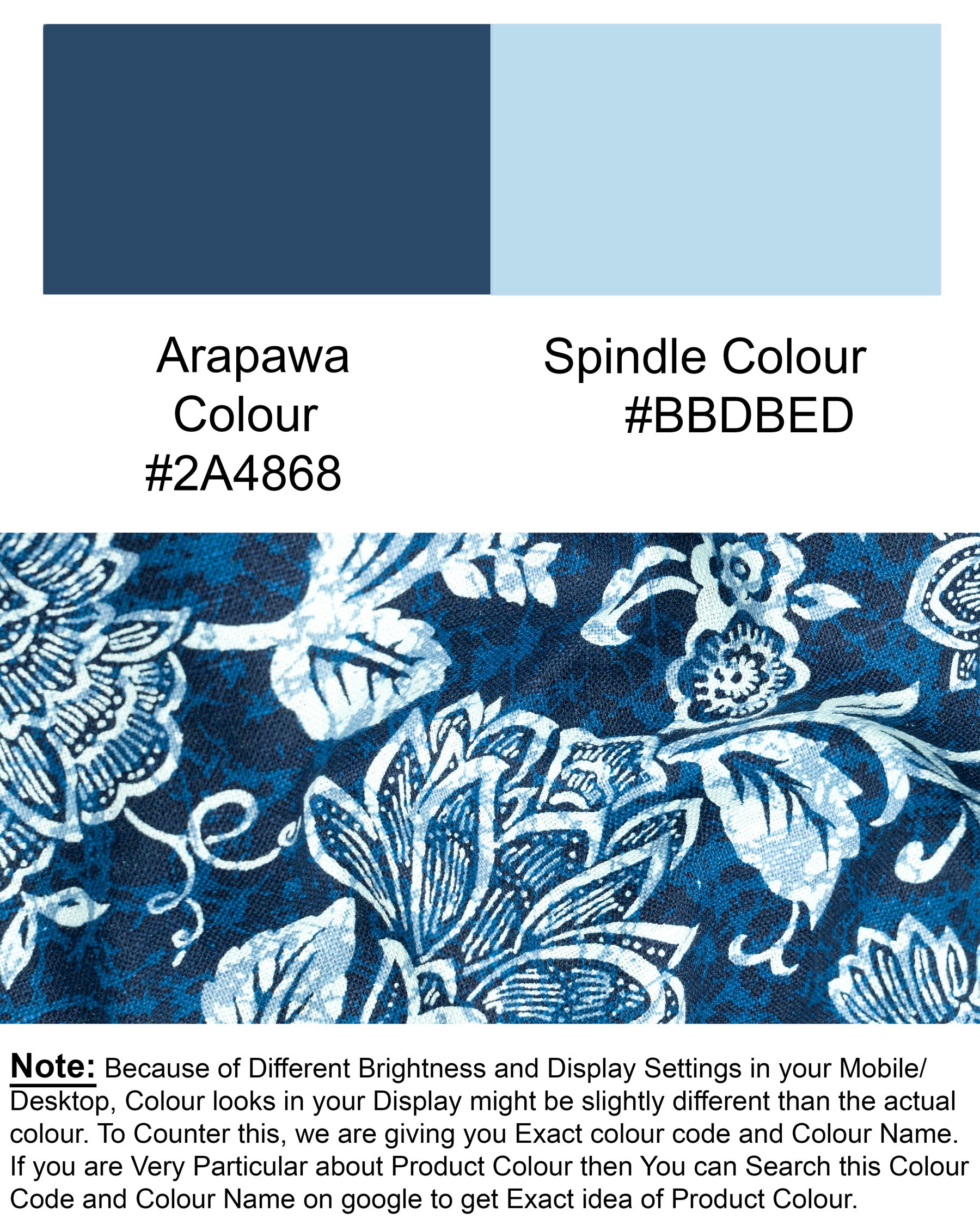 Arapawa Blue Leaves Printed Luxurious Linen Shirt 5064-CC-BLE-38, 5064-CC-BLE-H-38, 5064-CC-BLE-39, 5064-CC-BLE-H-39, 5064-CC-BLE-40, 5064-CC-BLE-H-40, 5064-CC-BLE-42, 5064-CC-BLE-H-42, 5064-CC-BLE-44, 5064-CC-BLE-H-44, 5064-CC-BLE-46, 5064-CC-BLE-H-46, 5064-CC-BLE-48, 5064-CC-BLE-H-48, 5064-CC-BLE-50, 5064-CC-BLE-H-50, 5064-CC-BLE-52, 5064-CC-BLE-H-52