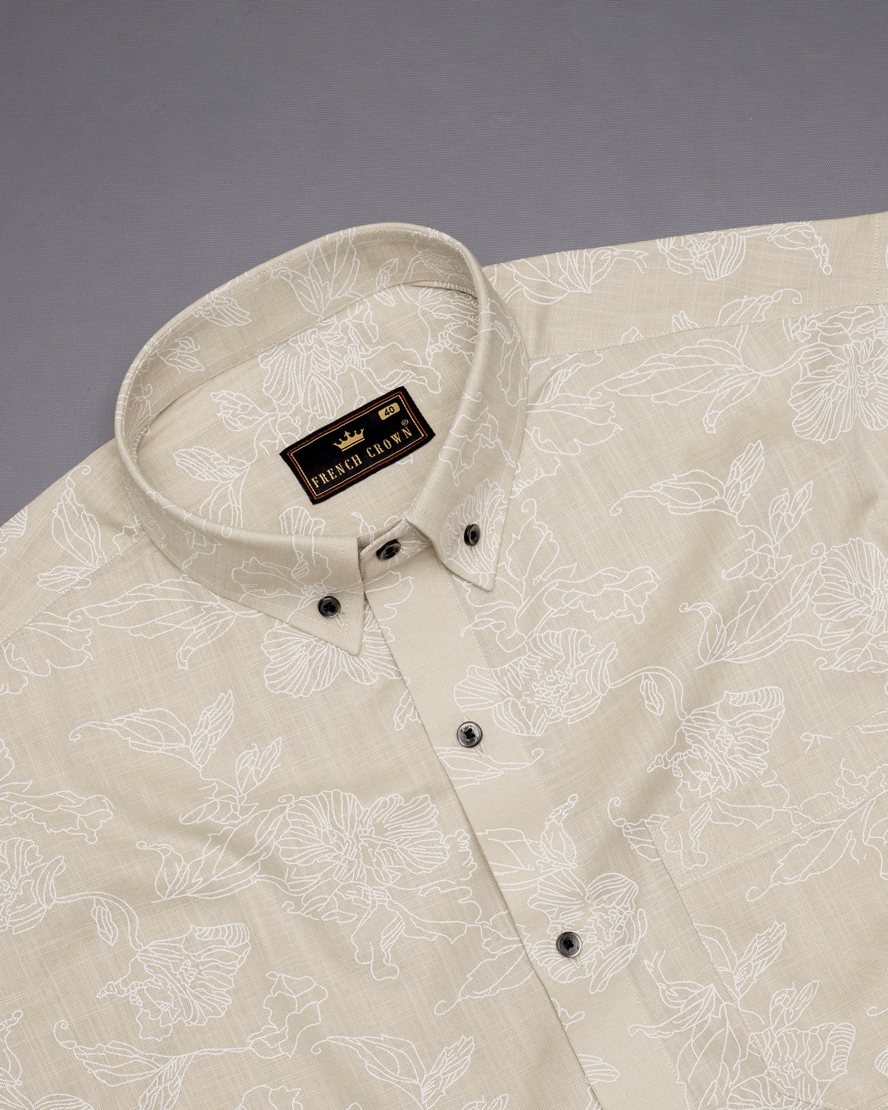 Coral Reef Printed Luxurious Linen Shirt 5086-BD-BLK-38, 5086-BD-BLK-H-38, 5086-BD-BLK-39, 5086-BD-BLK-H-39, 5086-BD-BLK-40, 5086-BD-BLK-H-40, 5086-BD-BLK-42, 5086-BD-BLK-H-42, 5086-BD-BLK-44, 5086-BD-BLK-H-44, 5086-BD-BLK-46, 5086-BD-BLK-H-46, 5086-BD-BLK-48, 5086-BD-BLK-H-48, 5086-BD-BLK-50, 5086-BD-BLK-H-50, 5086-BD-BLK-52, 5086-BD-BLK-H-52