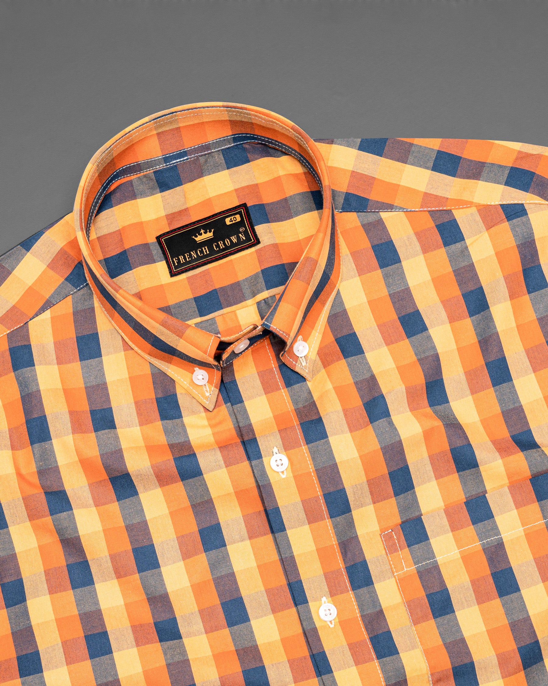 Tan Hide with Salomie and Blumine checked Premium Cotton Shirt 5089-BD-38, 5089-BD-H-38, 5089-BD-39, 5089-BD-H-39, 5089-BD-40, 5089-BD-H-40, 5089-BD-42, 5089-BD-H-42, 5089-BD-44, 5089-BD-H-44, 5089-BD-46, 5089-BD-H-46, 5089-BD-48, 5089-BD-H-48, 5089-BD-50, 5089-BD-H-50, 5089-BD-52, 5089-BD-H-52