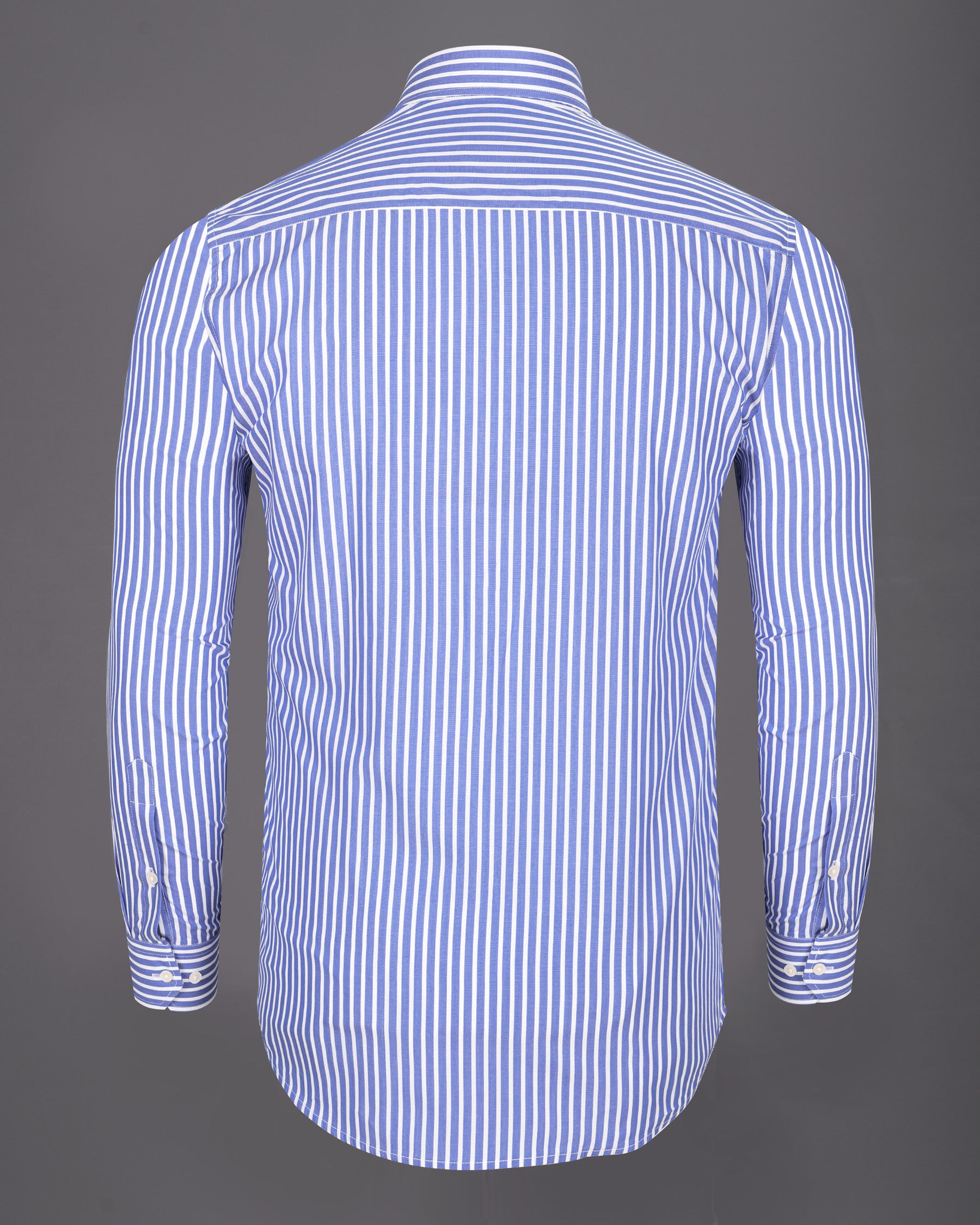 Portage Blue with White Striped Premium Cotton Shirt 5131-CA-38, 5131-CA-H-38, 5131-CA-39, 5131-CA-H-39, 5131-CA-40, 5131-CA-H-40, 5131-CA-42, 5131-CA-H-42, 5131-CA-44, 5131-CA-H-44, 5131-CA-46, 5131-CA-H-46, 5131-CA-48, 5131-CA-H-48, 5131-CA-50, 5131-CA-H-50, 5131-CA-52, 5131-CA-H-52