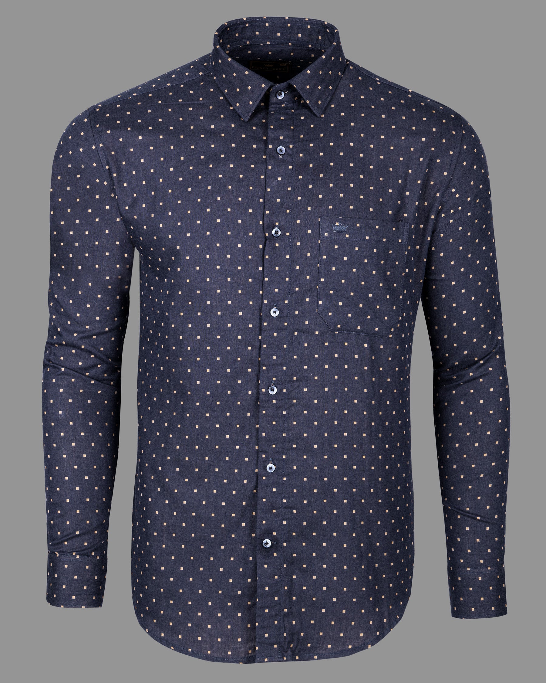 Licorice Blue Geometric Dobby Premium Giza Cotton Shirt 5155-BLE-38, 5155-BLE-H-38, 5155-BLE-39, 5155-BLE-H-39, 5155-BLE-40, 5155-BLE-H-40, 5155-BLE-42, 5155-BLE-H-42, 5155-BLE-44, 5155-BLE-H-44, 5155-BLE-46, 5155-BLE-H-46, 5155-BLE-48, 5155-BLE-H-48, 5155-BLE-50, 5155-BLE-H-50, 5155-BLE-52, 5155-BLE-H-52