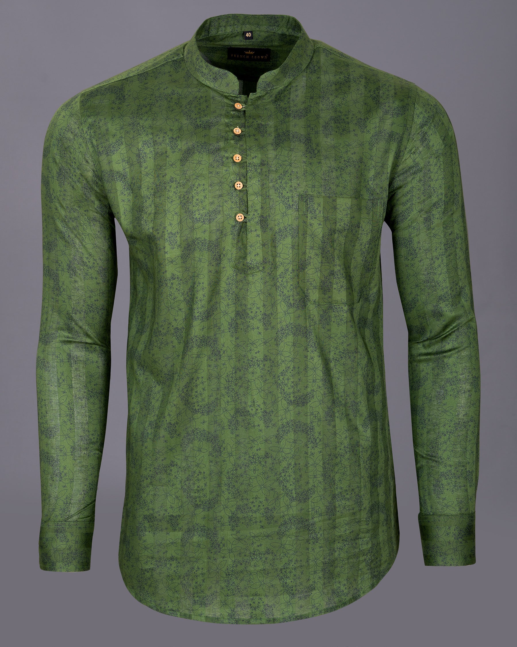 Green Floral Printed Dobby Textured Premium Giza Cotton Shirt 5166-KS-38, 5166-KS-H-38, 5166-KS-39, 5166-KS-H-39, 5166-KS-40, 5166-KS-H-40, 5166-KS-42, 5166-KS-H-42, 5166-KS-44, 5166-KS-H-44, 5166-KS-46, 5166-KS-H-46, 5166-KS-48, 5166-KS-H-48, 5166-KS-50, 5166-KS-H-50, 5166-KS-52, 5166-KS-H-52