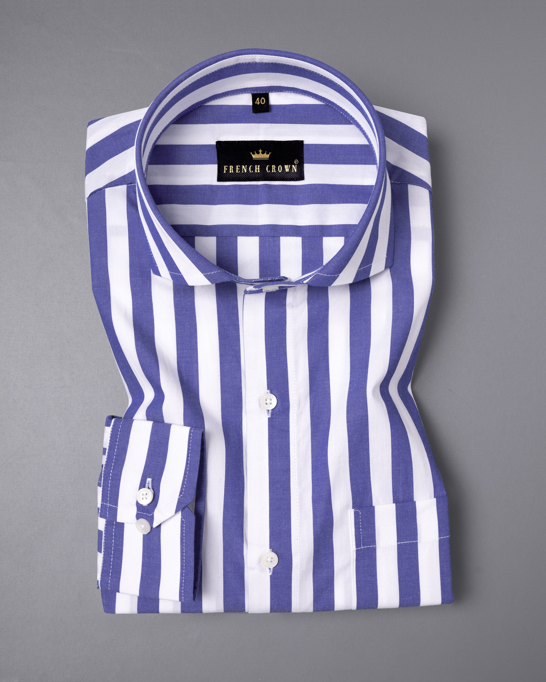 Victoria Blue with White striped Premium Cotton Shirt 5191-CA-38, 5191-CA-H-38, 5191-CA-39, 5191-CA-H-39, 5191-CA-40, 5191-CA-H-40, 5191-CA-42, 5191-CA-H-42, 5191-CA-44, 5191-CA-H-44, 5191-CA-46, 5191-CA-H-46, 5191-CA-48, 5191-CA-H-48, 5191-CA-50, 5191-CA-H-50, 5191-CA-52, 5191-CA-H-52