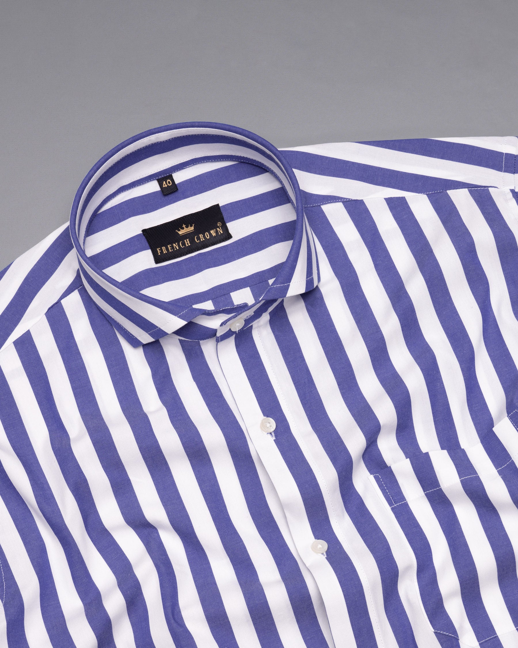 Victoria Blue with White striped Premium Cotton Shirt 5191-CA-38, 5191-CA-H-38, 5191-CA-39, 5191-CA-H-39, 5191-CA-40, 5191-CA-H-40, 5191-CA-42, 5191-CA-H-42, 5191-CA-44, 5191-CA-H-44, 5191-CA-46, 5191-CA-H-46, 5191-CA-48, 5191-CA-H-48, 5191-CA-50, 5191-CA-H-50, 5191-CA-52, 5191-CA-H-52