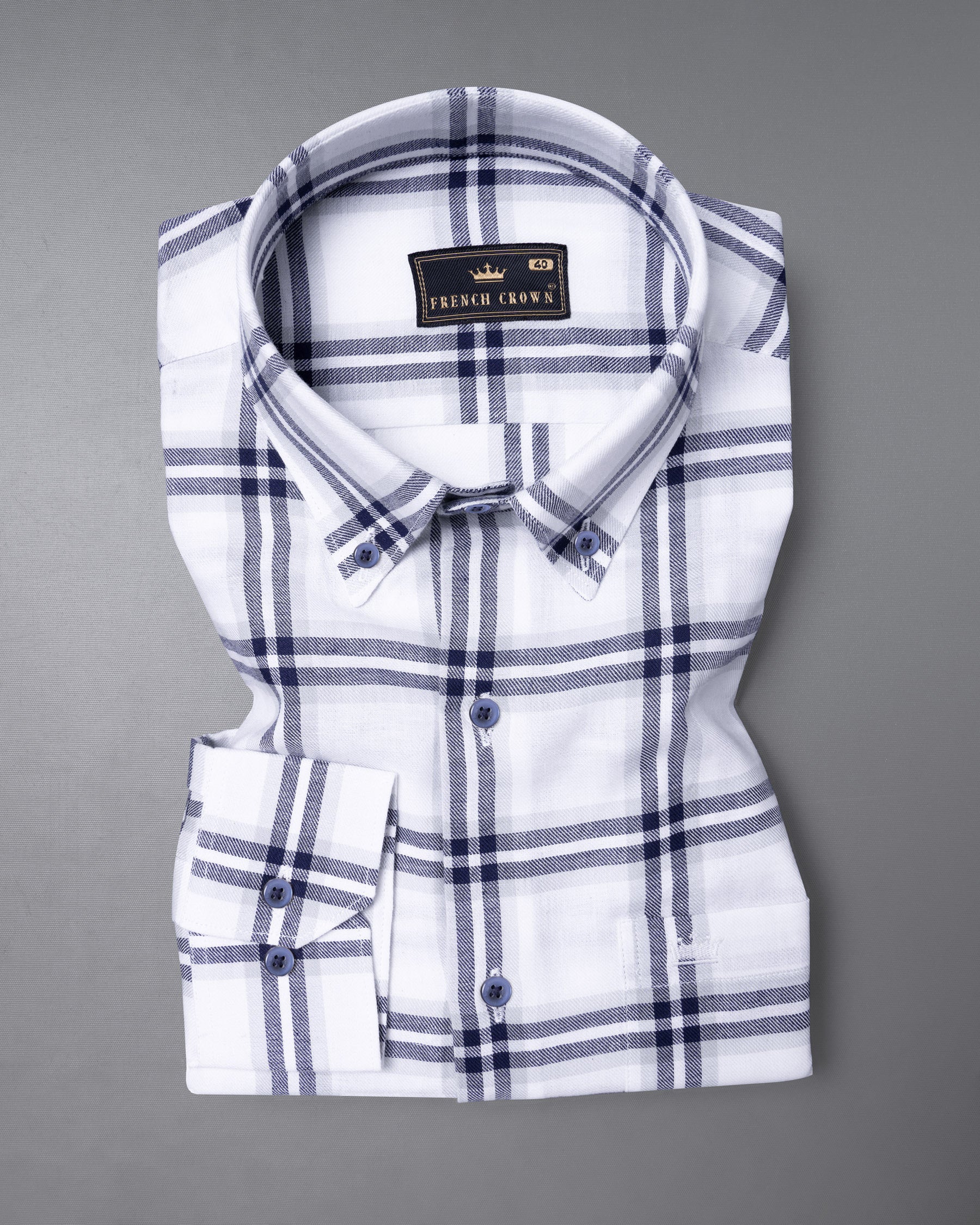 Bright White Plaid Premium Cotton Flannel Shirt 5226-BD-BLE-38, 5226-BD-BLE-H-38, 5226-BD-BLE-39, 5226-BD-BLE-H-39, 5226-BD-BLE-40, 5226-BD-BLE-H-40, 5226-BD-BLE-42, 5226-BD-BLE-H-42, 5226-BD-BLE-44, 5226-BD-BLE-H-44, 5226-BD-BLE-46, 5226-BD-BLE-H-46, 5226-BD-BLE-48, 5226-BD-BLE-H-48, 5226-BD-BLE-50, 5226-BD-BLE-H-50, 5226-BD-BLE-52, 5226-BD-BLE-H-52