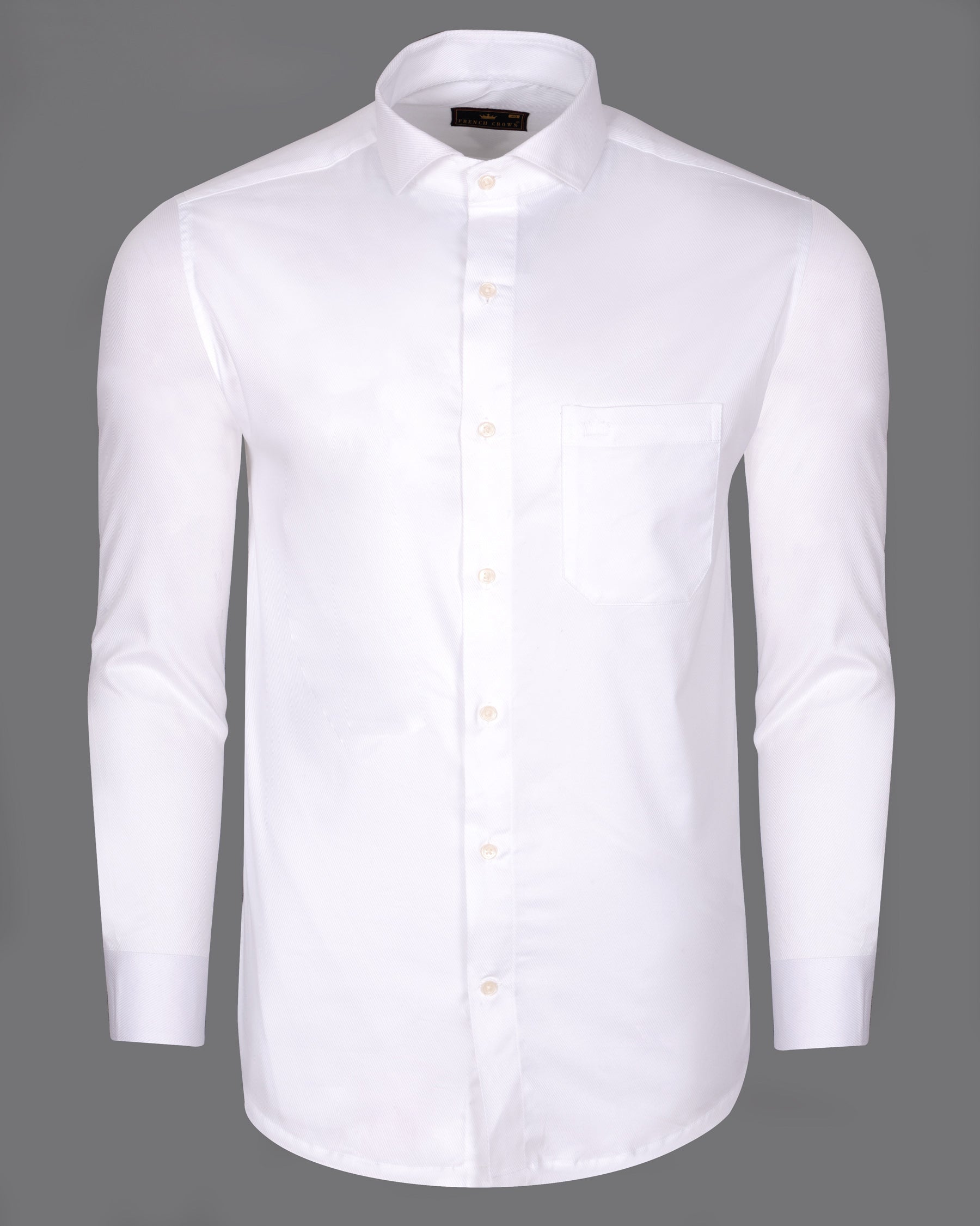 Bright White Striped Twill Premium Cotton Shirt 5234-CA-38, 5234-CA-H-38, 5234-CA-39, 5234-CA-H-39, 5234-CA-40, 5234-CA-H-40, 5234-CA-42, 5234-CA-H-42, 5234-CA-44, 5234-CA-H-44, 5234-CA-46, 5234-CA-H-46, 5234-CA-48, 5234-CA-H-48, 5234-CA-50, 5234-CA-H-50, 5234-CA-52, 5234-CA-H-52