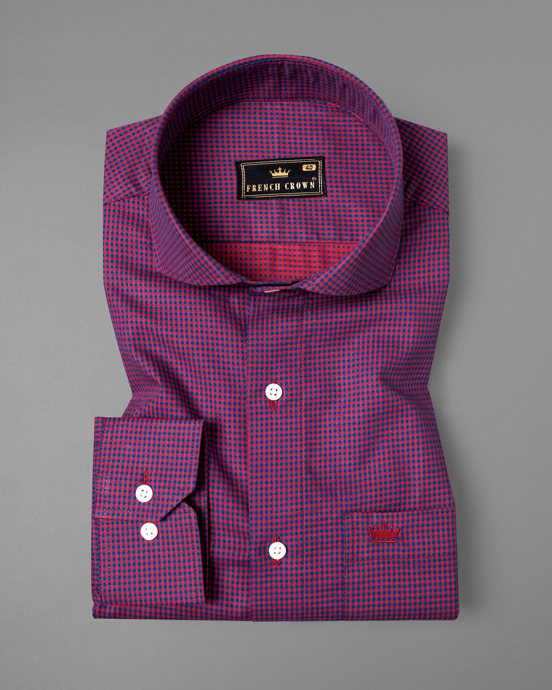 Biscay Blue with Crimson Pink Dobby Textured Premium Giza Cotton Shirt 5240-CA-38, 5240-CA-H-38, 5240-CA-39, 5240-CA-H-39, 5240-CA-40, 5240-CA-H-40, 5240-CA-42, 5240-CA-H-42, 5240-CA-44, 5240-CA-H-44, 5240-CA-46, 5240-CA-H-46, 5240-CA-48, 5240-CA-H-48, 5240-CA-50, 5240-CA-H-50, 5240-CA-52, 5240-CA-H-52