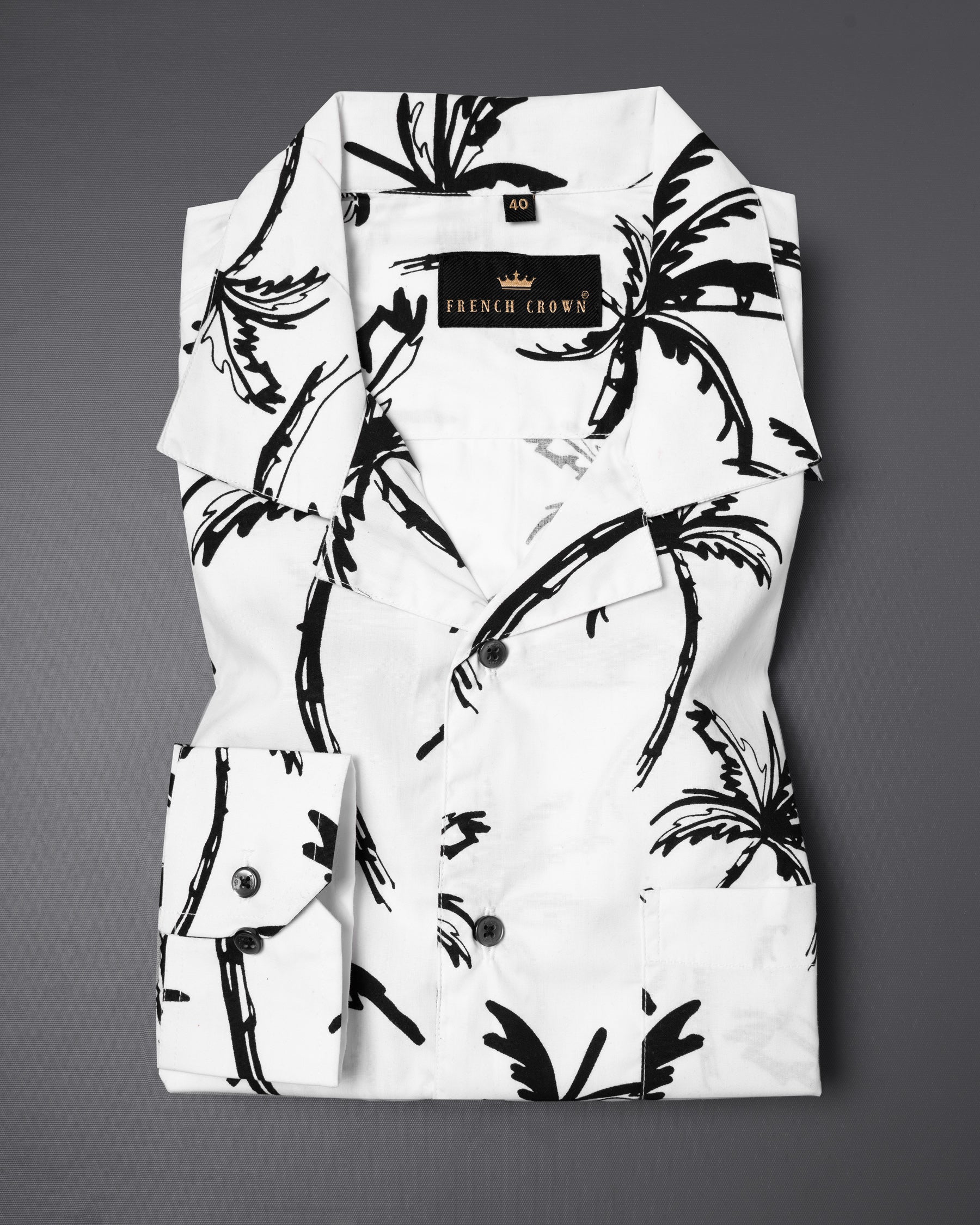 Bright White Tree-Printed Premium Twill Shirt 5289-CC-BLK-38, 5289-CC-BLK-H-38, 5289-CC-BLK-39, 5289-CC-BLK-H-39, 5289-CC-BLK-40, 5289-CC-BLK-H-40, 5289-CC-BLK-42, 5289-CC-BLK-H-42, 5289-CC-BLK-44, 5289-CC-BLK-H-44, 5289-CC-BLK-46, 5289-CC-BLK-H-46, 5289-CC-BLK-48, 5289-CC-BLK-H-48, 5289-CC-BLK-50, 5289-CC-BLK-H-50, 5289-CC-BLK-52, 5289-CC-BLK-H-52