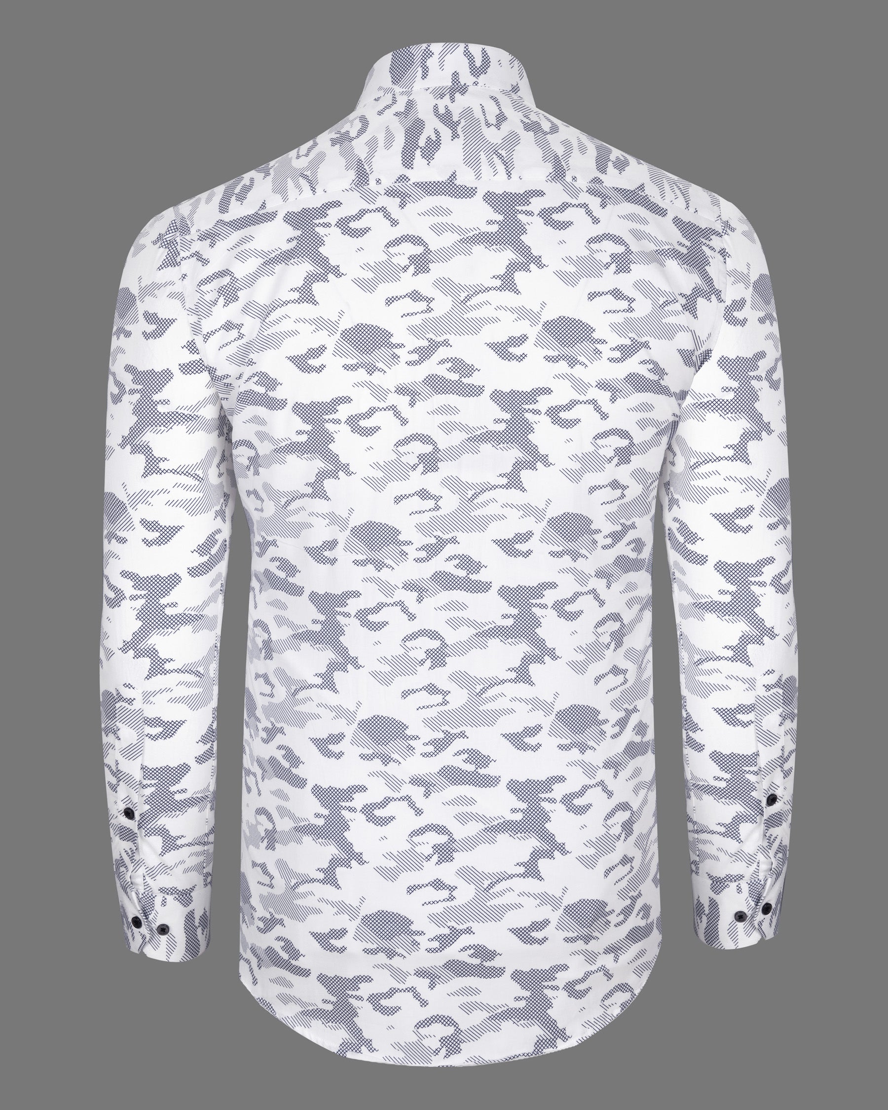 Bright White Camouflage Super soft Premium Cotton Shirt 5290-BLK-38, 5290-BLK-H-38, 5290-BLK-39, 5290-BLK-H-39, 5290-BLK-40, 5290-BLK-H-40, 5290-BLK-42, 5290-BLK-H-42, 5290-BLK-44, 5290-BLK-H-44, 5290-BLK-46, 5290-BLK-H-46, 5290-BLK-48, 5290-BLK-H-48, 5290-BLK-50, 5290-BLK-H-50, 5290-BLK-52, 5290-BLK-H-52