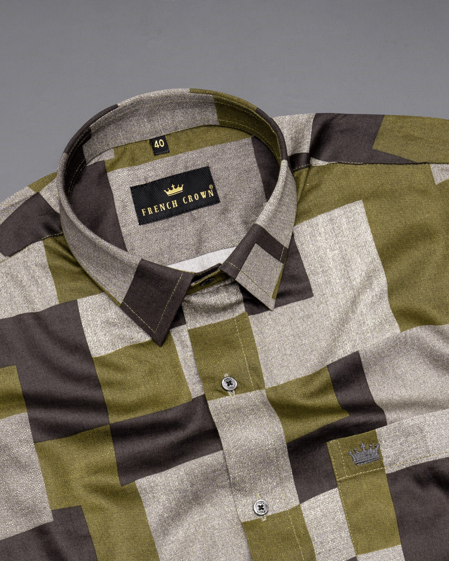 Ash Grey with Don Juan and Sycamore Green abstract art printed Premium Cotton Shirt 5304-BLK-38, 5304-BLK-H-38, 5304-BLK-39, 5304-BLK-H-39, 5304-BLK-40, 5304-BLK-H-40, 5304-BLK-42, 5304-BLK-H-42, 5304-BLK-44, 5304-BLK-H-44, 5304-BLK-46, 5304-BLK-H-46, 5304-BLK-48, 5304-BLK-H-48, 5304-BLK-50, 5304-BLK-H-50, 5304-BLK-52, 5304-BLK-H-52