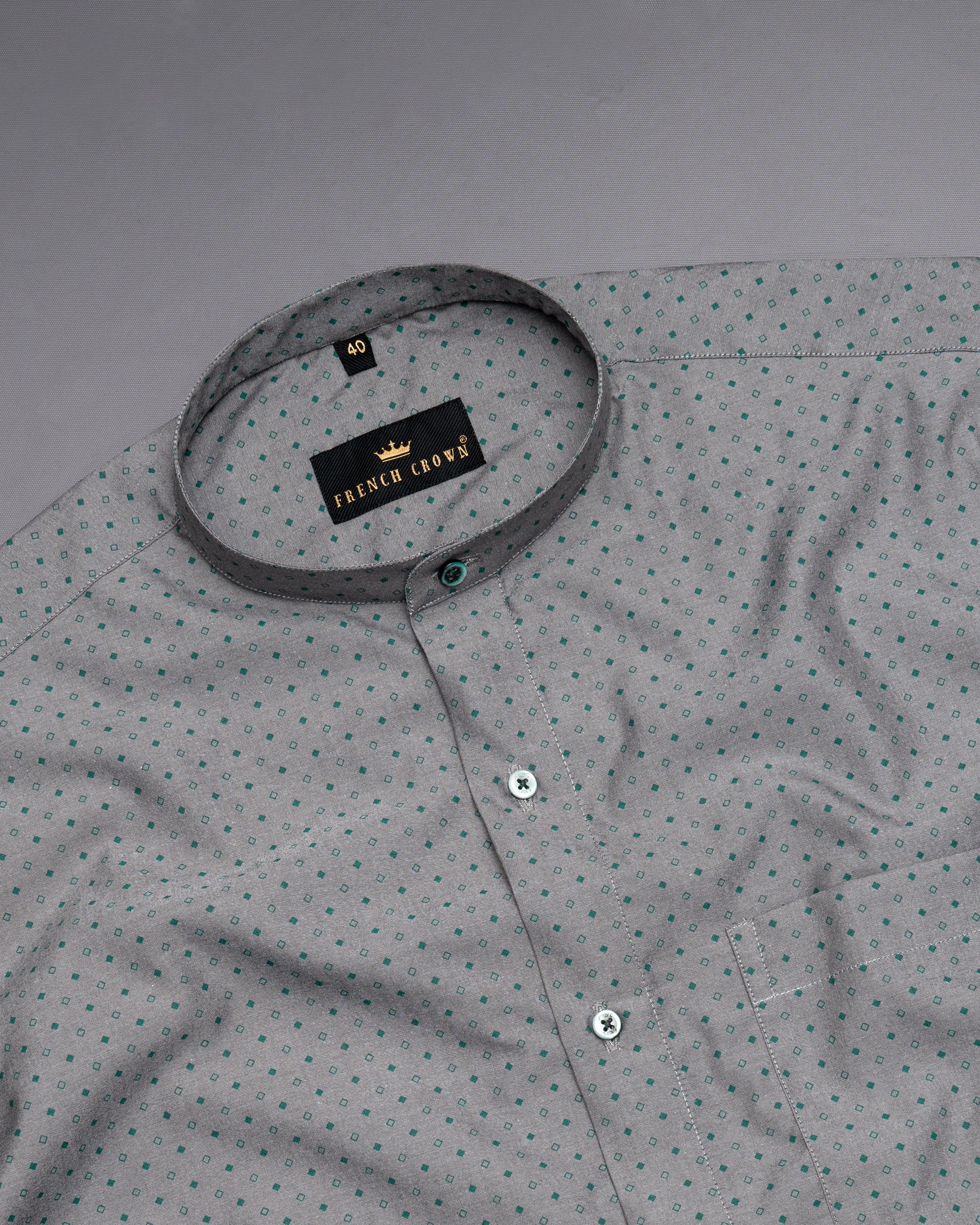 Regent Gray Printed Premium Cotton Shirt 5349-M-GR-38, 5349-M-GR-H-38, 5349-M-GR-39, 5349-M-GR-H-39, 5349-M-GR-40, 5349-M-GR-H-40, 5349-M-GR-42, 5349-M-GR-H-42, 5349-M-GR-44, 5349-M-GR-H-44, 5349-M-GR-46, 5349-M-GR-H-46, 5349-M-GR-48, 5349-M-GR-H-48, 5349-M-GR-50, 5349-M-GR-H-50, 5349-M-GR-52, 5349-M-GR-H-52