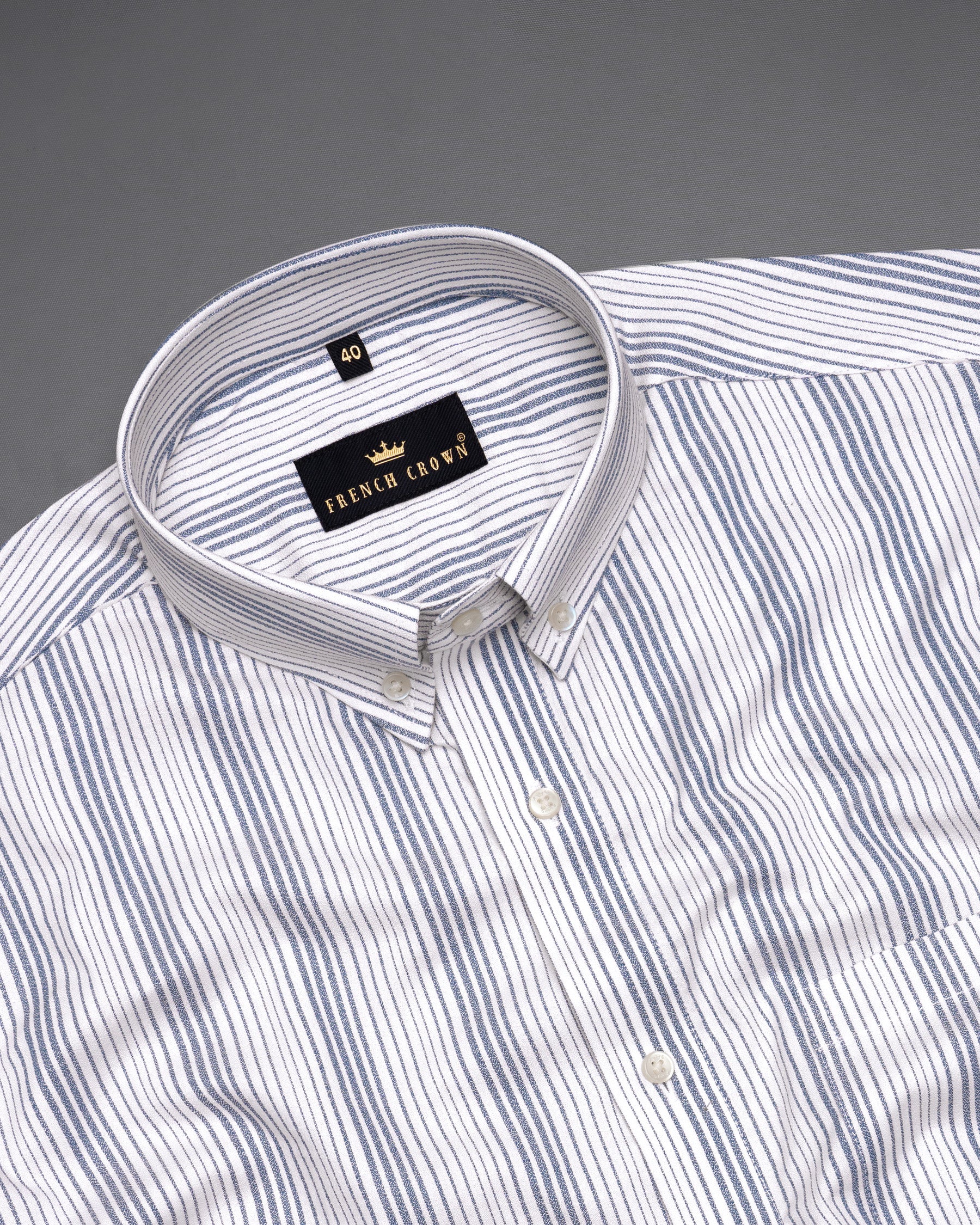 Bright White And San Juan Twill Striped Premium Cotton Shirt 5350-BD-38, 5350-BD-H-38, 5350-BD-39, 5350-BD-H-39, 5350-BD-40, 5350-BD-H-40, 5350-BD-42, 5350-BD-H-42, 5350-BD-44, 5350-BD-H-44, 5350-BD-46, 5350-BD-H-46, 5350-BD-48, 5350-BD-H-48, 5350-BD-50, 5350-BD-H-50, 5350-BD-52, 5350-BD-H-52