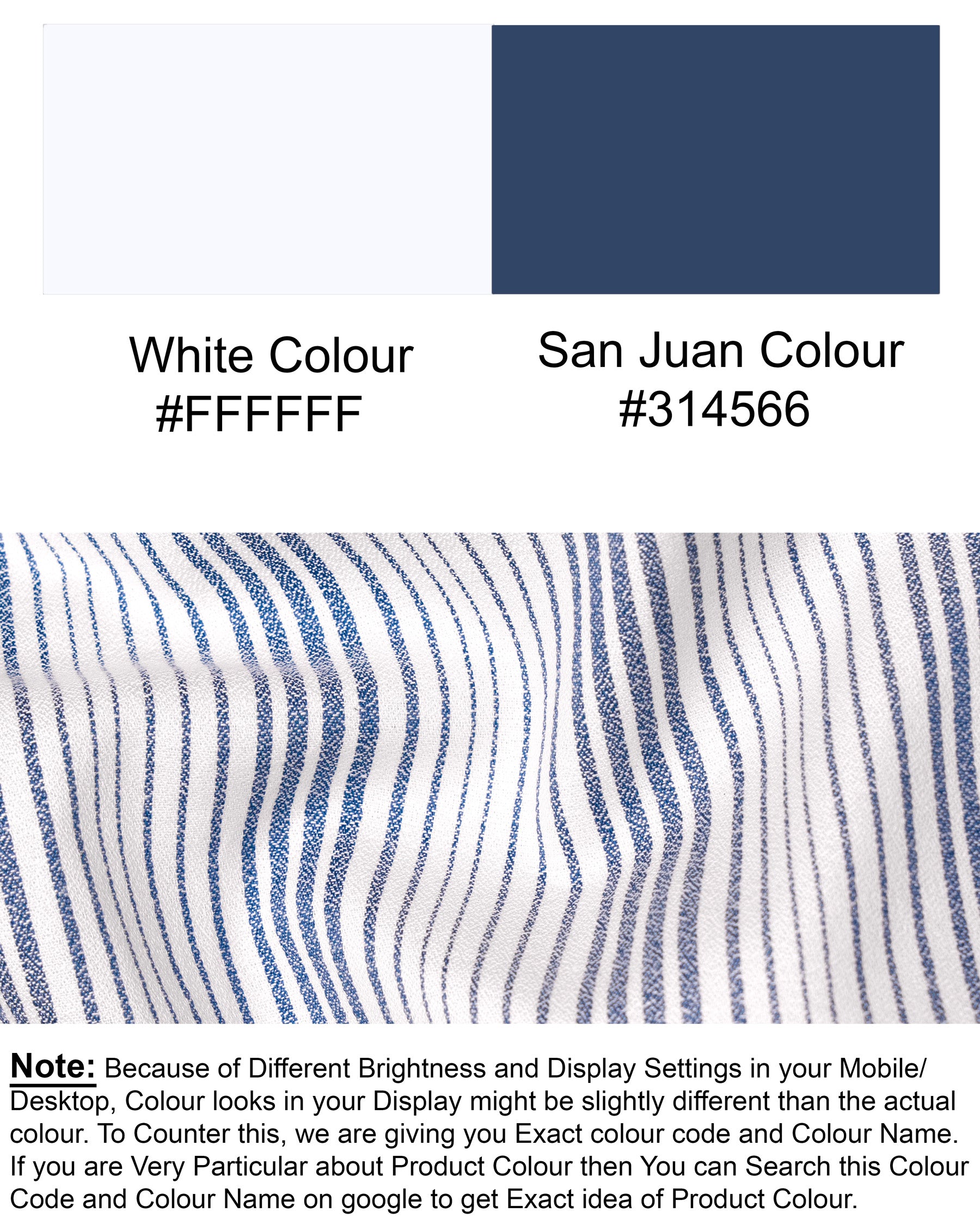 Bright White And San Juan Twill Striped Premium Cotton Shirt 5350-BD-38, 5350-BD-H-38, 5350-BD-39, 5350-BD-H-39, 5350-BD-40, 5350-BD-H-40, 5350-BD-42, 5350-BD-H-42, 5350-BD-44, 5350-BD-H-44, 5350-BD-46, 5350-BD-H-46, 5350-BD-48, 5350-BD-H-48, 5350-BD-50, 5350-BD-H-50, 5350-BD-52, 5350-BD-H-52