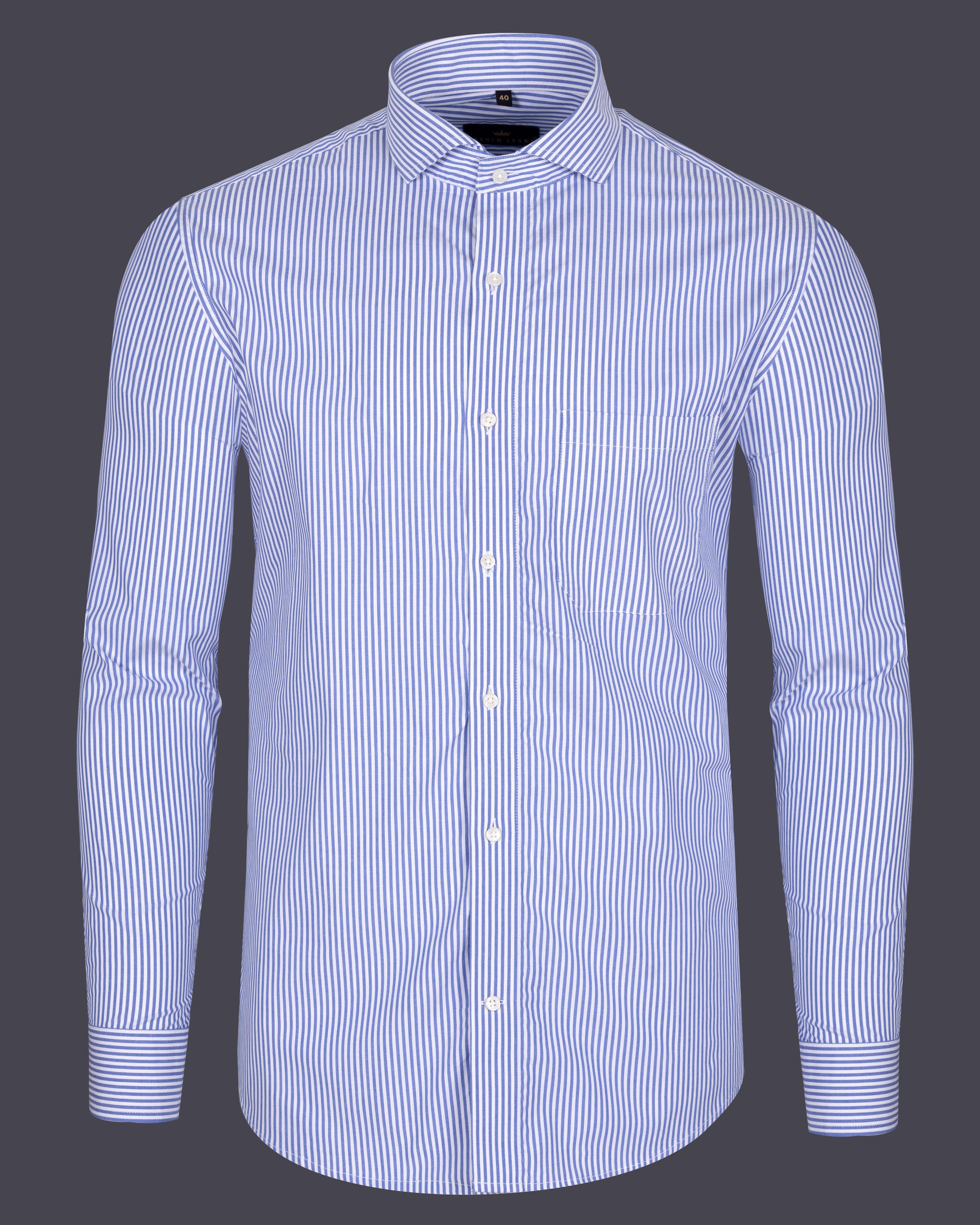 Sky Blue Striped Premium Cotton Shirt 5354-CA-38, 5354-CA-H-38, 5354-CA-39, 5354-CA-H-39, 5354-CA-40, 5354-CA-H-40, 5354-CA-42, 5354-CA-H-42, 5354-CA-44, 5354-CA-H-44, 5354-CA-46, 5354-CA-H-46, 5354-CA-48, 5354-CA-H-48, 5354-CA-50, 5354-CA-H-50, 5354-CA-52, 5354-CA-H-52