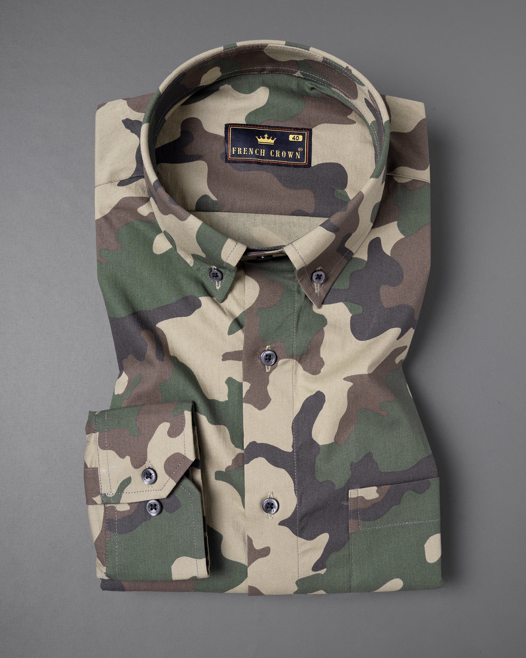 Parchment Camouflage Military Print Royal Oxford Shirt 5444-BD-BLK-38, 5444-BD-BLK-H-38, 5444-BD-BLK-39, 5444-BD-BLK-H-39, 5444-BD-BLK-40, 5444-BD-BLK-H-40, 5444-BD-BLK-42, 5444-BD-BLK-H-42, 5444-BD-BLK-44, 5444-BD-BLK-H-44, 5444-BD-BLK-46, 5444-BD-BLK-H-46, 5444-BD-BLK-48, 5444-BD-BLK-H-48, 5444-BD-BLK-50, 5444-BD-BLK-H-50, 5444-BD-BLK-52, 5444-BD-BLK-H-52