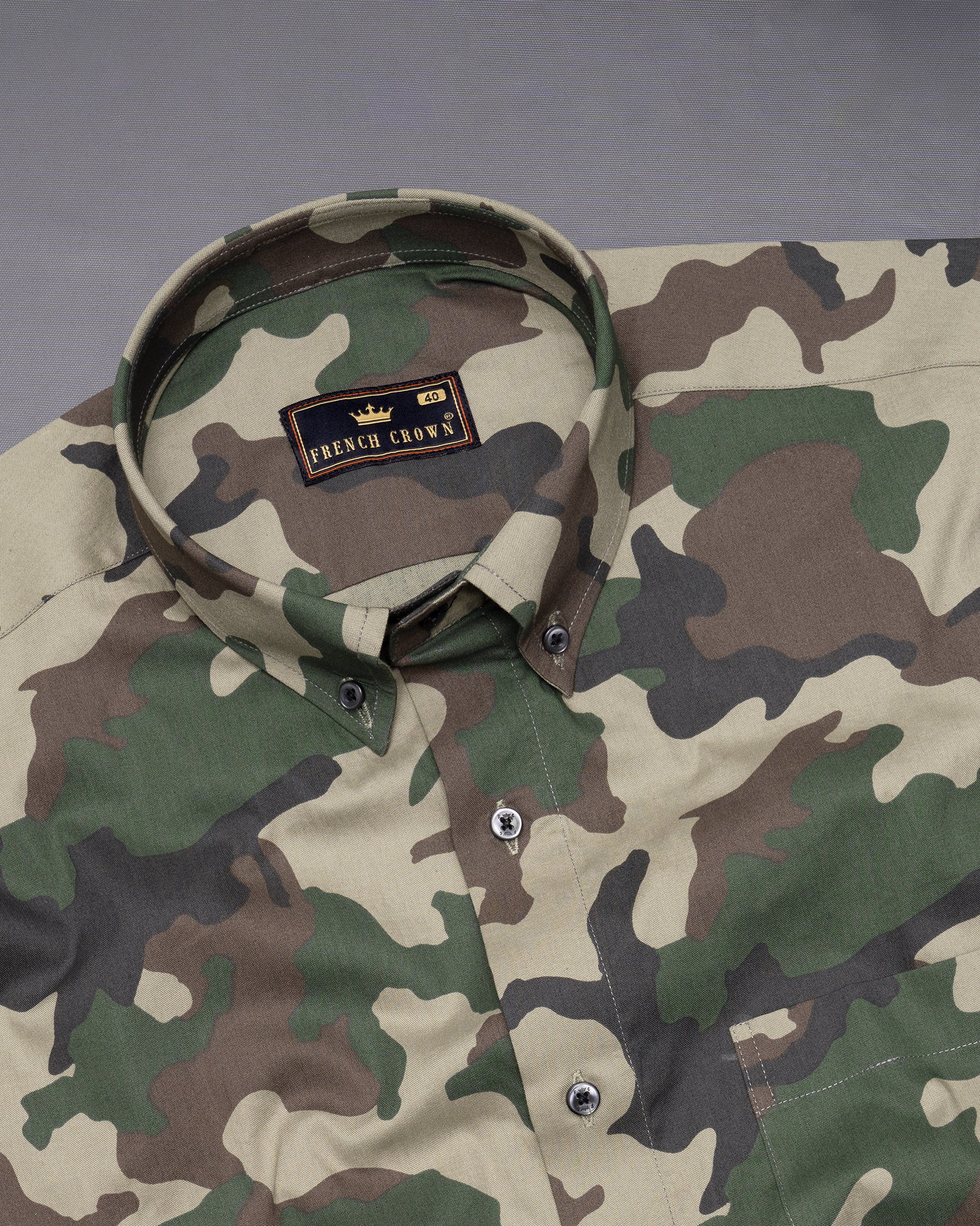 Parchment Camouflage Military Print Royal Oxford Shirt 5444-BD-BLK-38, 5444-BD-BLK-H-38, 5444-BD-BLK-39, 5444-BD-BLK-H-39, 5444-BD-BLK-40, 5444-BD-BLK-H-40, 5444-BD-BLK-42, 5444-BD-BLK-H-42, 5444-BD-BLK-44, 5444-BD-BLK-H-44, 5444-BD-BLK-46, 5444-BD-BLK-H-46, 5444-BD-BLK-48, 5444-BD-BLK-H-48, 5444-BD-BLK-50, 5444-BD-BLK-H-50, 5444-BD-BLK-52, 5444-BD-BLK-H-52