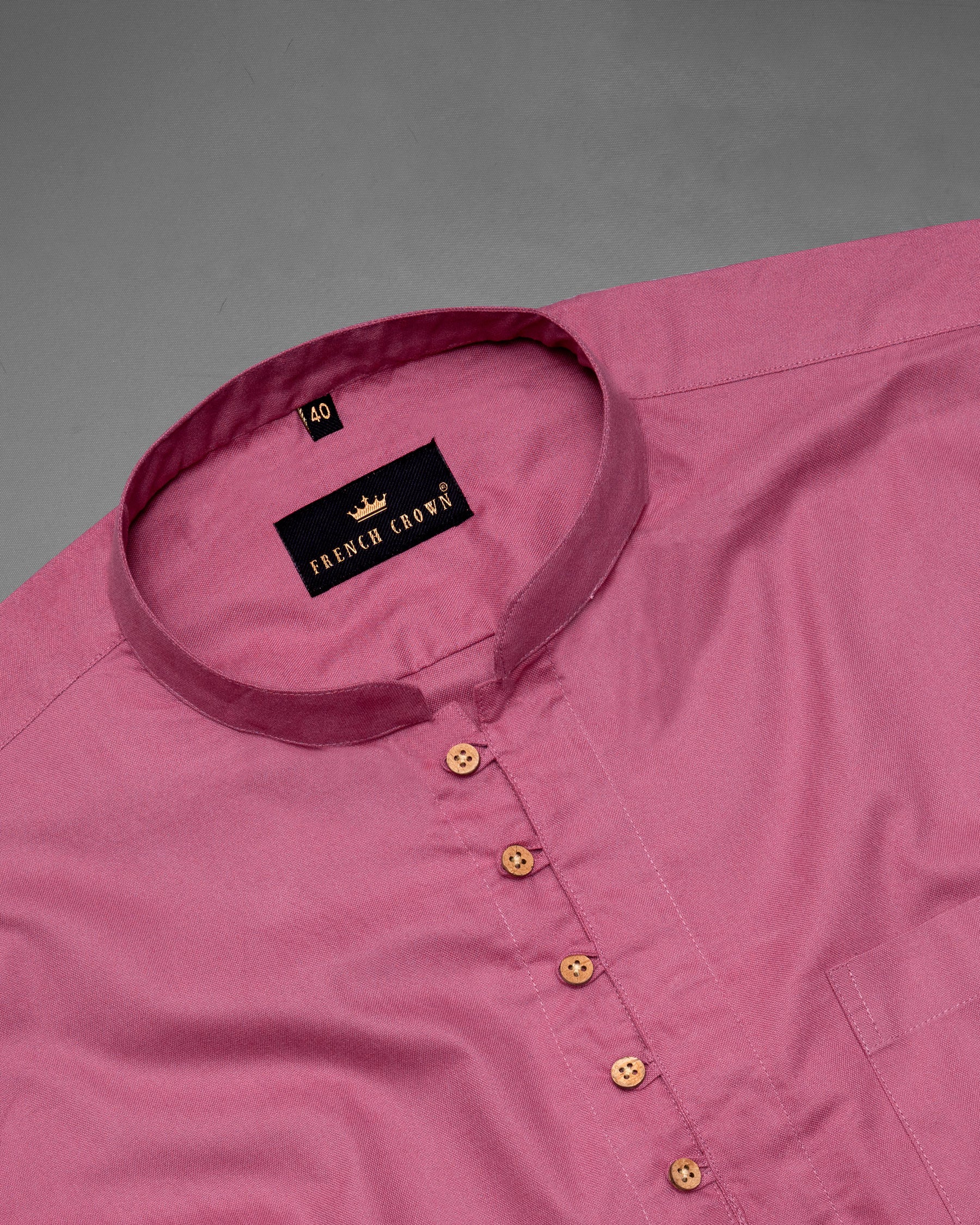 Cadillac Pink Royal Oxford Kurta Shirt 5450-KS-38, 5450-KS-H-38, 5450-KS-39, 5450-KS-H-39, 5450-KS-40, 5450-KS-H-40, 5450-KS-42, 5450-KS-H-42, 5450-KS-44, 5450-KS-H-44, 5450-KS-46, 5450-KS-H-46, 5450-KS-48, 5450-KS-H-48, 5450-KS-50, 5450-KS-H-50, 5450-KS-52, 5450-KS-H-52