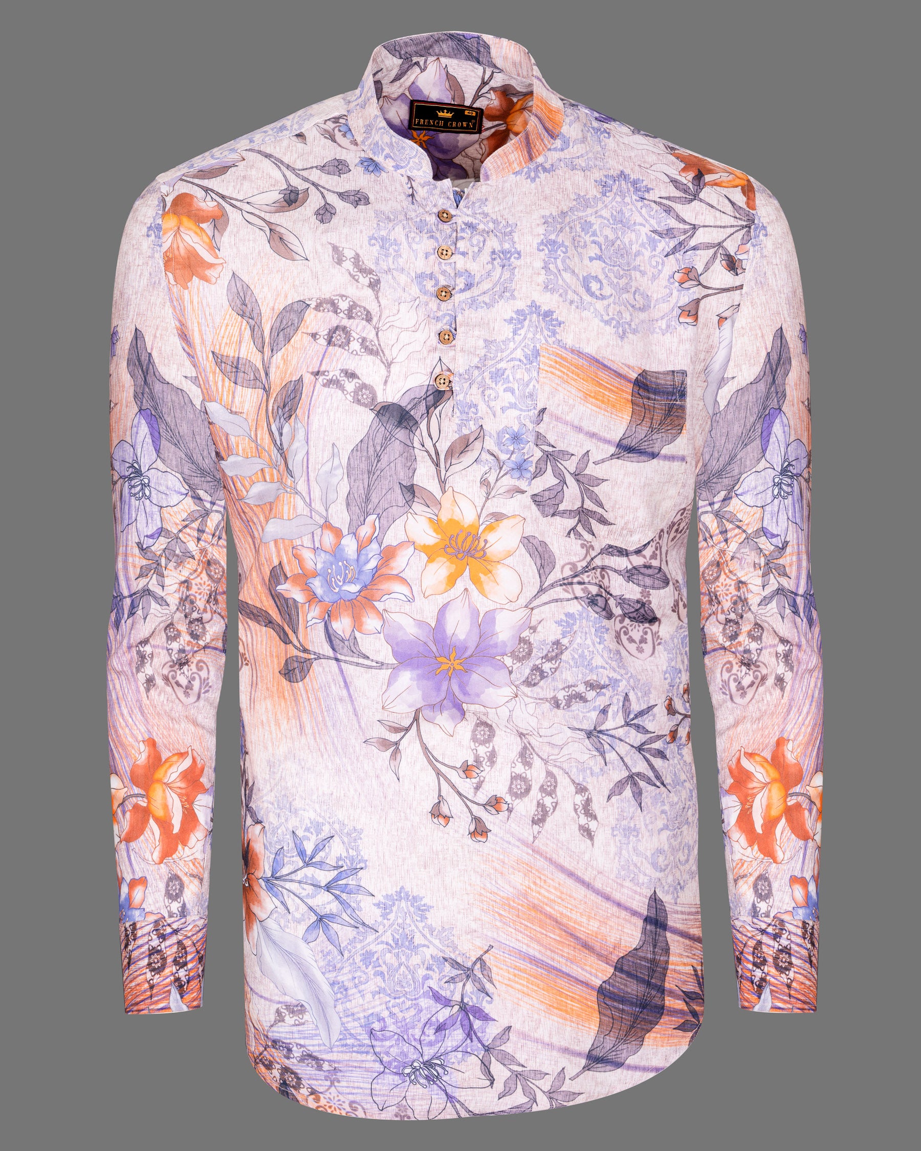 East Side Blue with White Multicolor Floral Printed Premium Tencel Kurta Shirt 5455-KS-38, 5455-KS-H-38, 5455-KS-39, 5455-KS-H-39, 5455-KS-40, 5455-KS-H-40, 5455-KS-42, 5455-KS-H-42, 5455-KS-44, 5455-KS-H-44, 5455-KS-46, 5455-KS-H-46, 5455-KS-48, 5455-KS-H-48, 5455-KS-50, 5455-KS-H-50, 5455-KS-52, 5455-KS-H-52