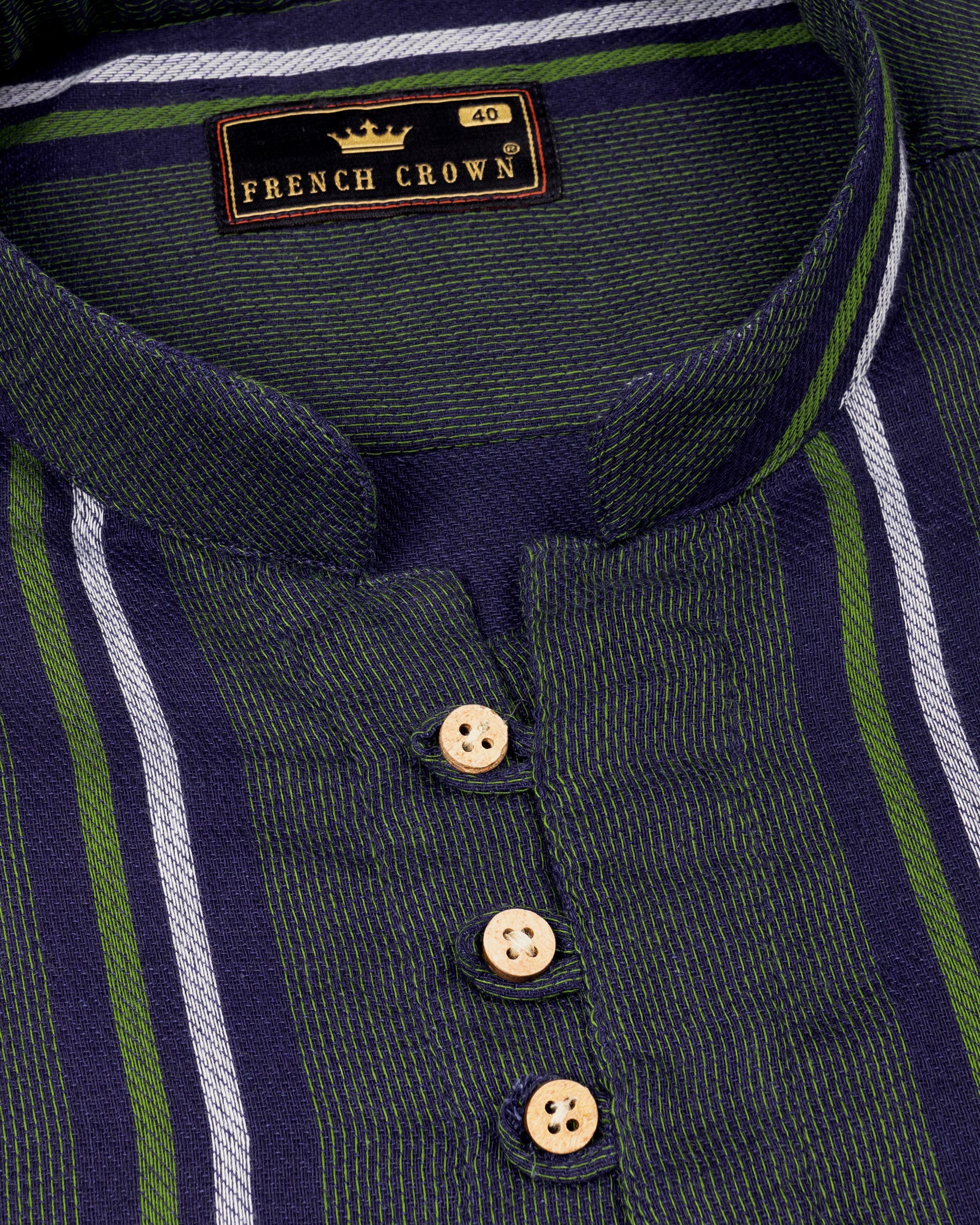 Racing Green Striped Dobby Textured Premium Giza Cotton Shirt 5478-KS-38, 5478-KS-H-38, 5478-KS-39, 5478-KS-H-39, 5478-KS-40, 5478-KS-H-40, 5478-KS-42, 5478-KS-H-42, 5478-KS-44, 5478-KS-H-44, 5478-KS-46, 5478-KS-H-46, 5478-KS-48, 5478-KS-H-48, 5478-KS-50, 5478-KS-H-50, 5478-KS-52, 5478-KS-H-52