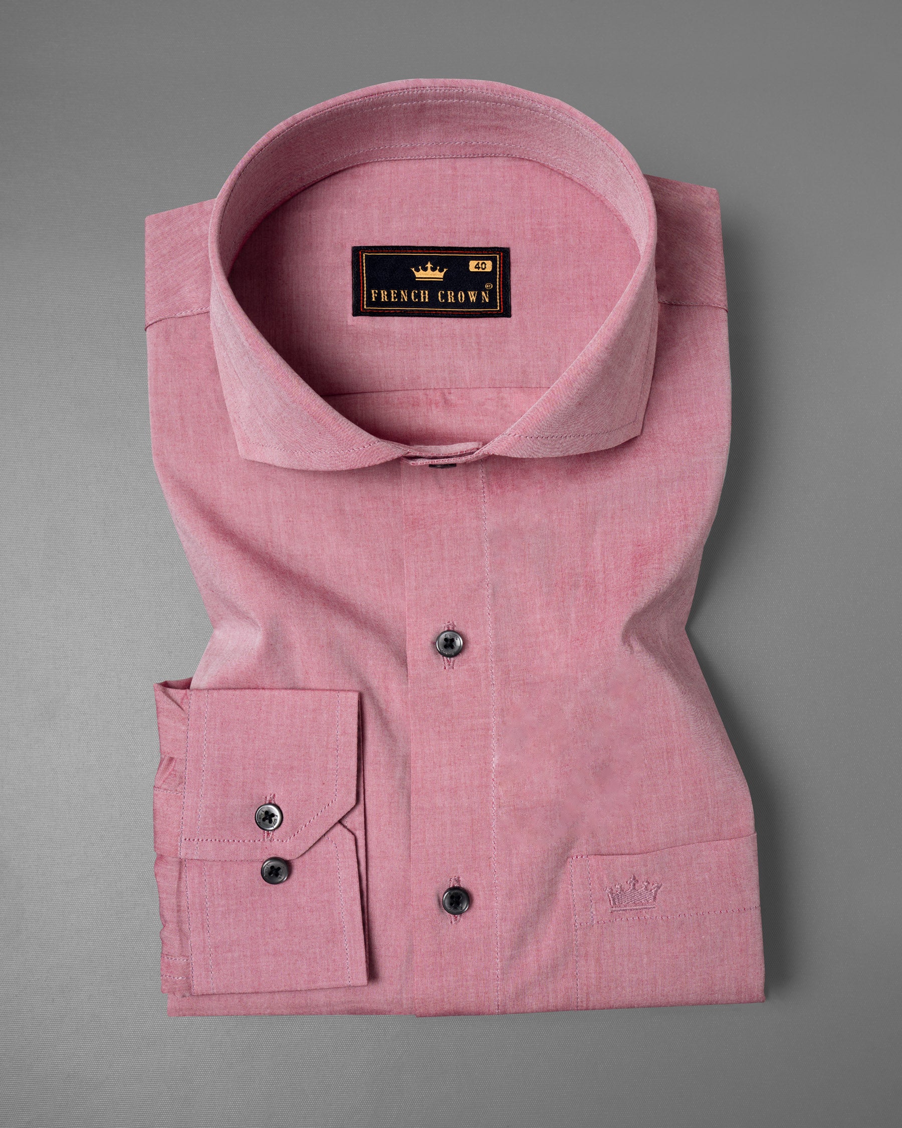 Petite Orchid Red Chambray Premium Cotton Shirt 5517-CA-BLK-38, 5517-CA-BLK-H-38, 5517-CA-BLK-39, 5517-CA-BLK-H-39, 5517-CA-BLK-40, 5517-CA-BLK-H-40, 5517-CA-BLK-42, 5517-CA-BLK-H-42, 5517-CA-BLK-44, 5517-CA-BLK-H-44, 5517-CA-BLK-46, 5517-CA-BLK-H-46, 5517-CA-BLK-48, 5517-CA-BLK-H-48, 5517-CA-BLK-50, 5517-CA-BLK-H-50, 5517-CA-BLK-52, 5517-CA-BLK-H-52