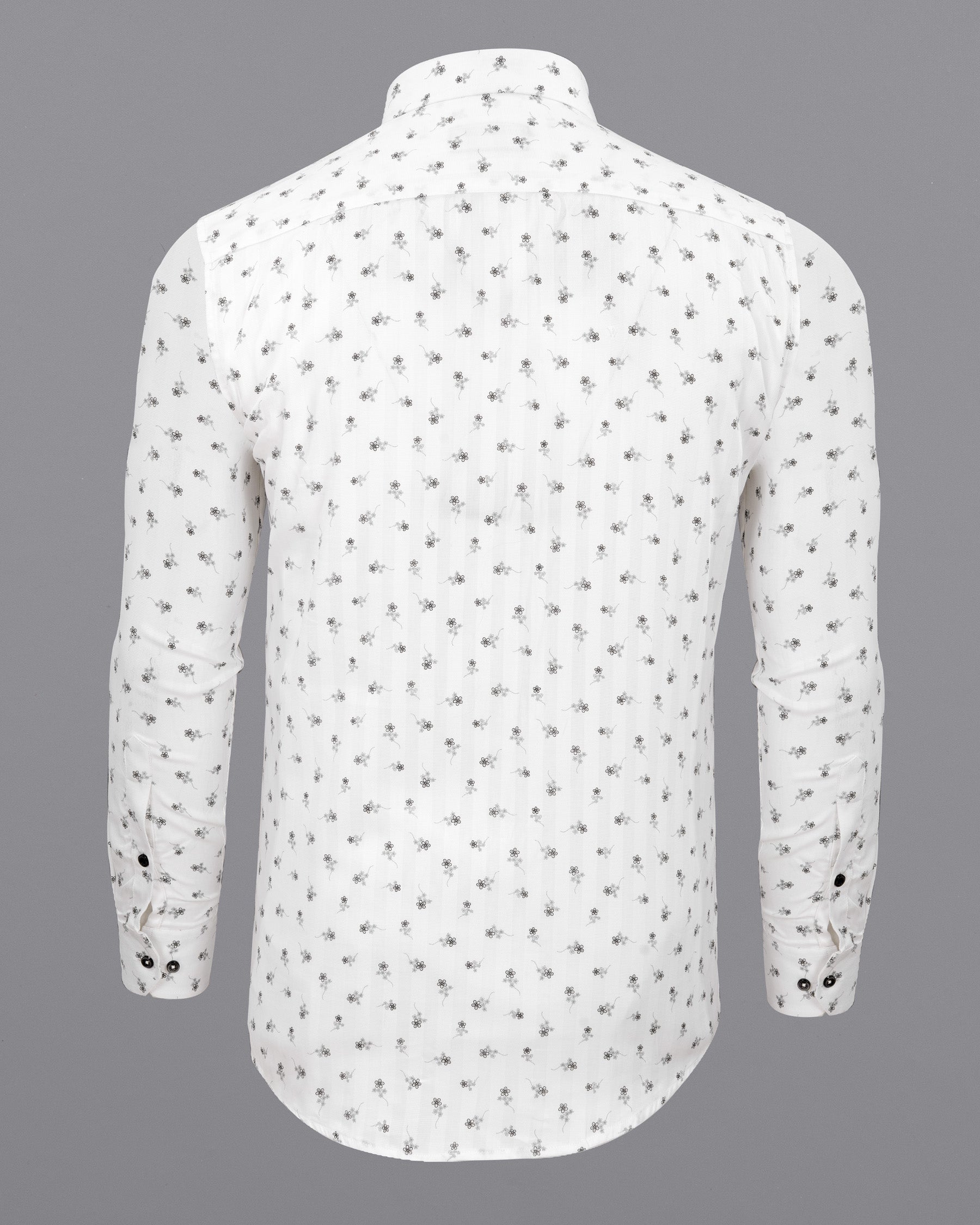 Bright White Floral Printed Dobby Textured Premium Giza Cotton Shirt 5527-BLK-38, 5527-BLK-H-38, 5527-BLK-39, 5527-BLK-H-39, 5527-BLK-40, 5527-BLK-H-40, 5527-BLK-42, 5527-BLK-H-42, 5527-BLK-44, 5527-BLK-H-44, 5527-BLK-46, 5527-BLK-H-46, 5527-BLK-48, 5527-BLK-H-48, 5527-BLK-50, 5527-BLK-H-50, 5527-BLK-52, 5527-BLK-H-52