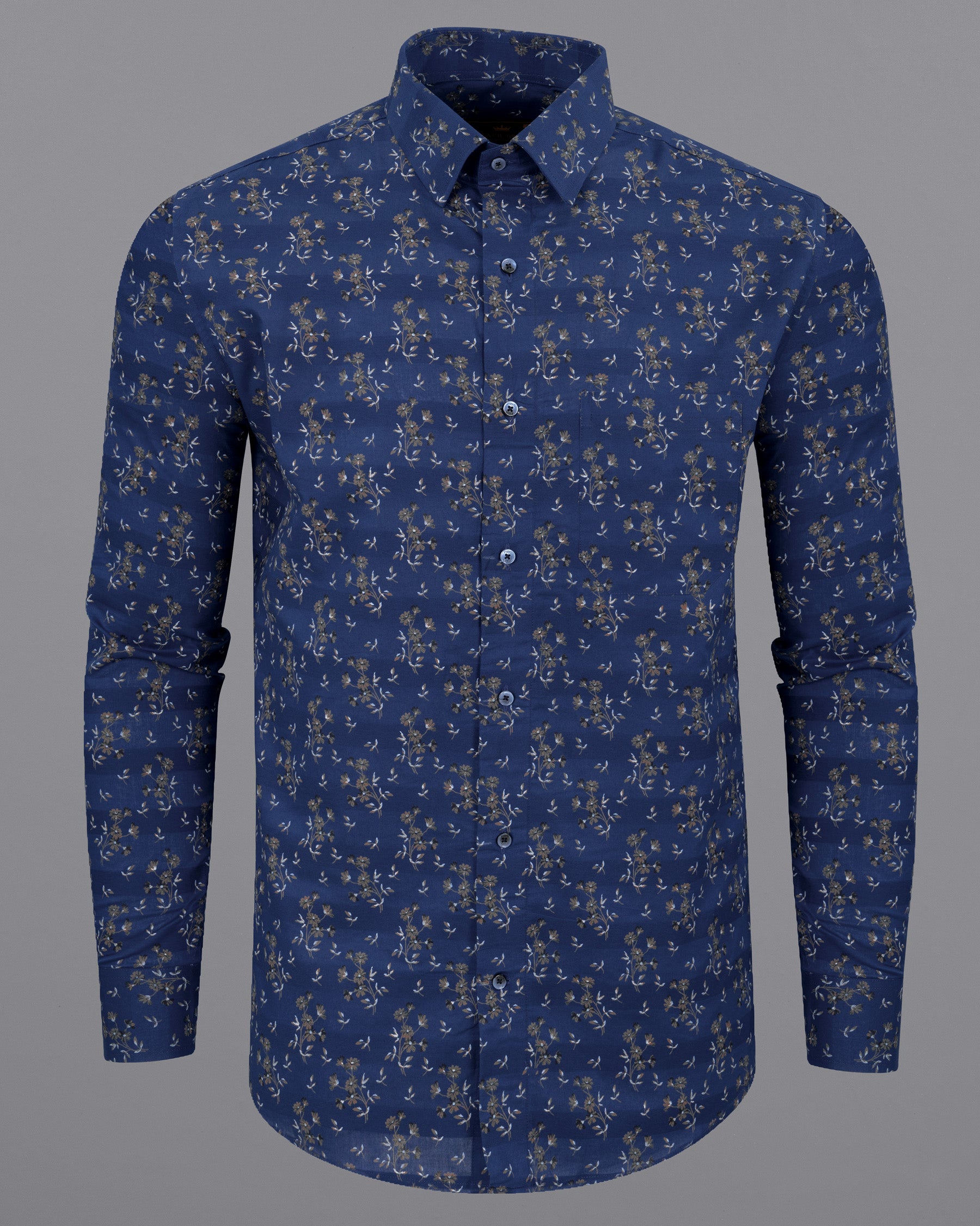 Cello Blue Floral Printed Dobby Textured Premium Giza Cotton Shirt 5541-BLE-38, 5541-BLE-H-38, 5541-BLE-39, 5541-BLE-H-39, 5541-BLE-40, 5541-BLE-H-40, 5541-BLE-42, 5541-BLE-H-42, 5541-BLE-44, 5541-BLE-H-44, 5541-BLE-46, 5541-BLE-H-46, 5541-BLE-48, 5541-BLE-H-48, 5541-BLE-50, 5541-BLE-H-50, 5541-BLE-52, 5541-BLE-H-52