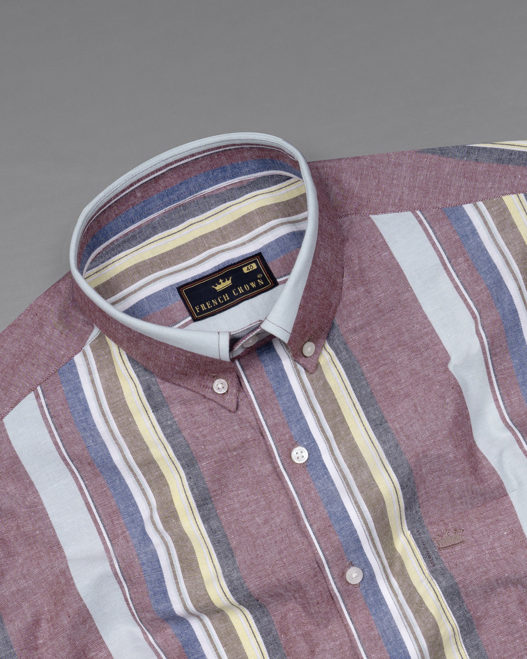 Opium with Dolphin Blue Multicolour Striped Royal Oxford Shirt 5543-BD-38, 5543-BD-H-38, 5543-BD-39, 5543-BD-H-39, 5543-BD-40, 5543-BD-H-40, 5543-BD-42, 5543-BD-H-42, 5543-BD-44, 5543-BD-H-44, 5543-BD-46, 5543-BD-H-46, 5543-BD-48, 5543-BD-H-48, 5543-BD-50, 5543-BD-H-50, 5543-BD-52, 5543-BD-H-52