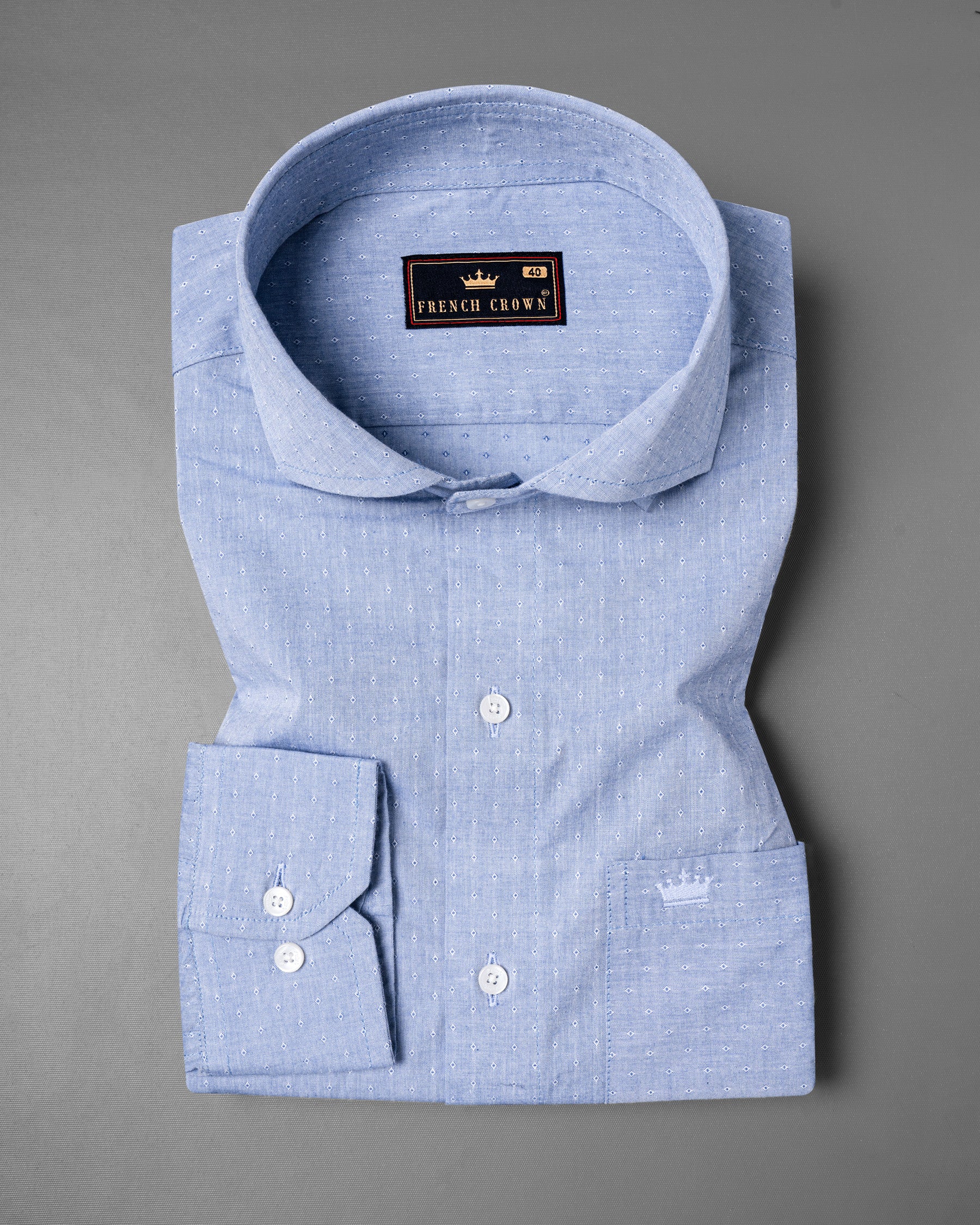 Nepal Blue Dobby Textured Premium Giza Cotton Shirt 5544-CA-38, 5544-CA-H-38, 5544-CA-39, 5544-CA-H-39, 5544-CA-40, 5544-CA-H-40, 5544-CA-42, 5544-CA-H-42, 5544-CA-44, 5544-CA-H-44, 5544-CA-46, 5544-CA-H-46, 5544-CA-48, 5544-CA-H-48, 5544-CA-50, 5544-CA-H-50, 5544-CA-52, 5544-CA-H-52