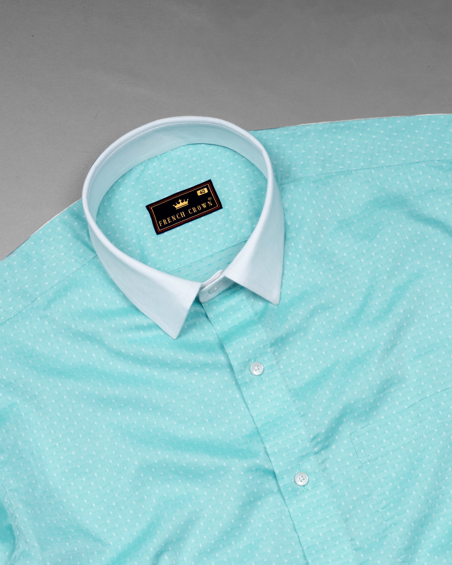Seagull Blue with White Collar Dobby Textured Premium Giza Cotton Shirt 5546-WCC-38, 5546-WCC-H-38, 5546-WCC-39, 5546-WCC-H-39, 5546-WCC-40, 5546-WCC-H-40, 5546-WCC-42, 5546-WCC-H-42, 5546-WCC-44, 5546-WCC-H-44, 5546-WCC-46, 5546-WCC-H-46, 5546-WCC-48, 5546-WCC-H-48, 5546-WCC-50, 5546-WCC-H-50, 5546-WCC-52, 5546-WCC-H-52