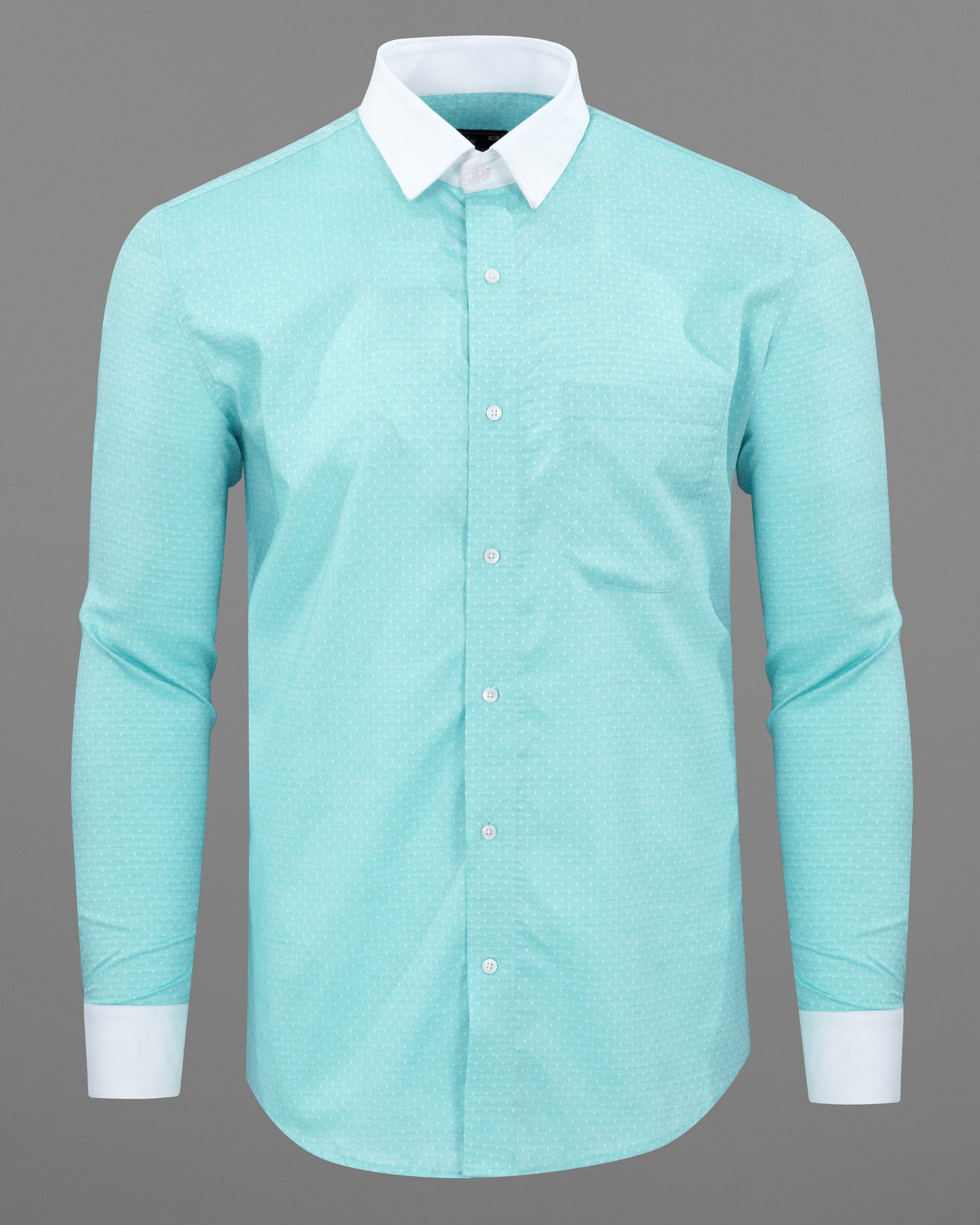 Seagull Blue with White Collar Dobby Textured Premium Giza Cotton Shirt 5546-WCC-38, 5546-WCC-H-38, 5546-WCC-39, 5546-WCC-H-39, 5546-WCC-40, 5546-WCC-H-40, 5546-WCC-42, 5546-WCC-H-42, 5546-WCC-44, 5546-WCC-H-44, 5546-WCC-46, 5546-WCC-H-46, 5546-WCC-48, 5546-WCC-H-48, 5546-WCC-50, 5546-WCC-H-50, 5546-WCC-52, 5546-WCC-H-52