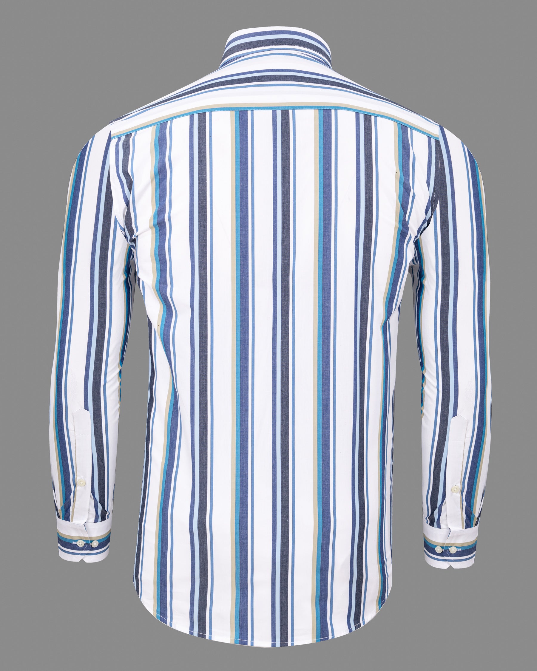 San Marino blue Retro striped Premium Cotton Shirt 5551-38, 5551-H-38, 5551-39, 5551-H-39, 5551-40, 5551-H-40, 5551-42, 5551-H-42, 5551-44, 5551-H-44, 5551-46, 5551-H-46, 5551-48, 5551-H-48, 5551-50, 5551-H-50, 5551-52, 5551-H-52