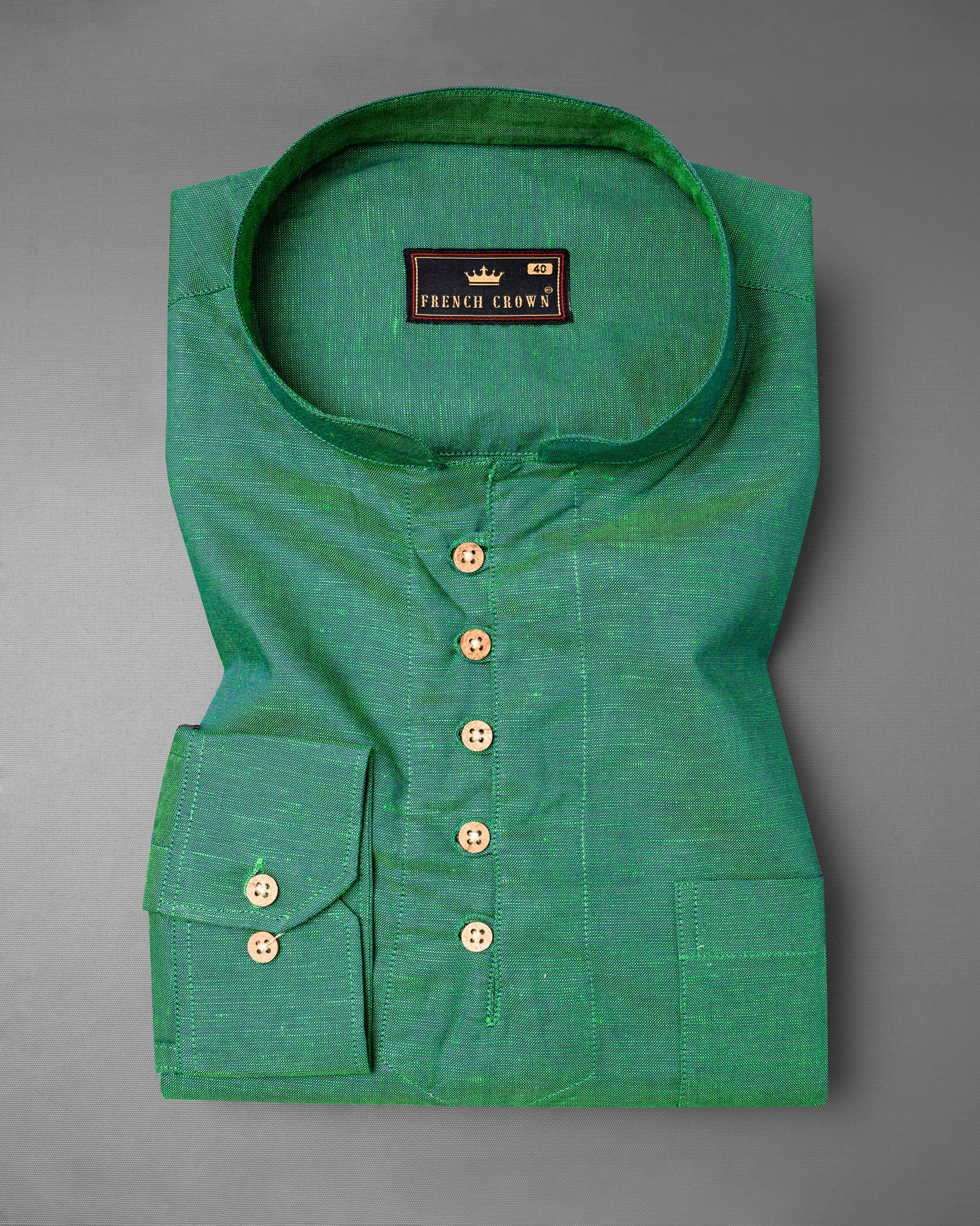 Emerald Green Luxurious Linen Kurta Shirt 5553-KS-38, 5553-KS-H-38, 5553-KS-39, 5553-KS-H-39, 5553-KS-40, 5553-KS-H-40, 5553-KS-42, 5553-KS-H-42, 5553-KS-44, 5553-KS-H-44, 5553-KS-46, 5553-KS-H-46, 5553-KS-48, 5553-KS-H-48, 5553-KS-50, 5553-KS-H-50, 5553-KS-52, 5553-KS-H-52