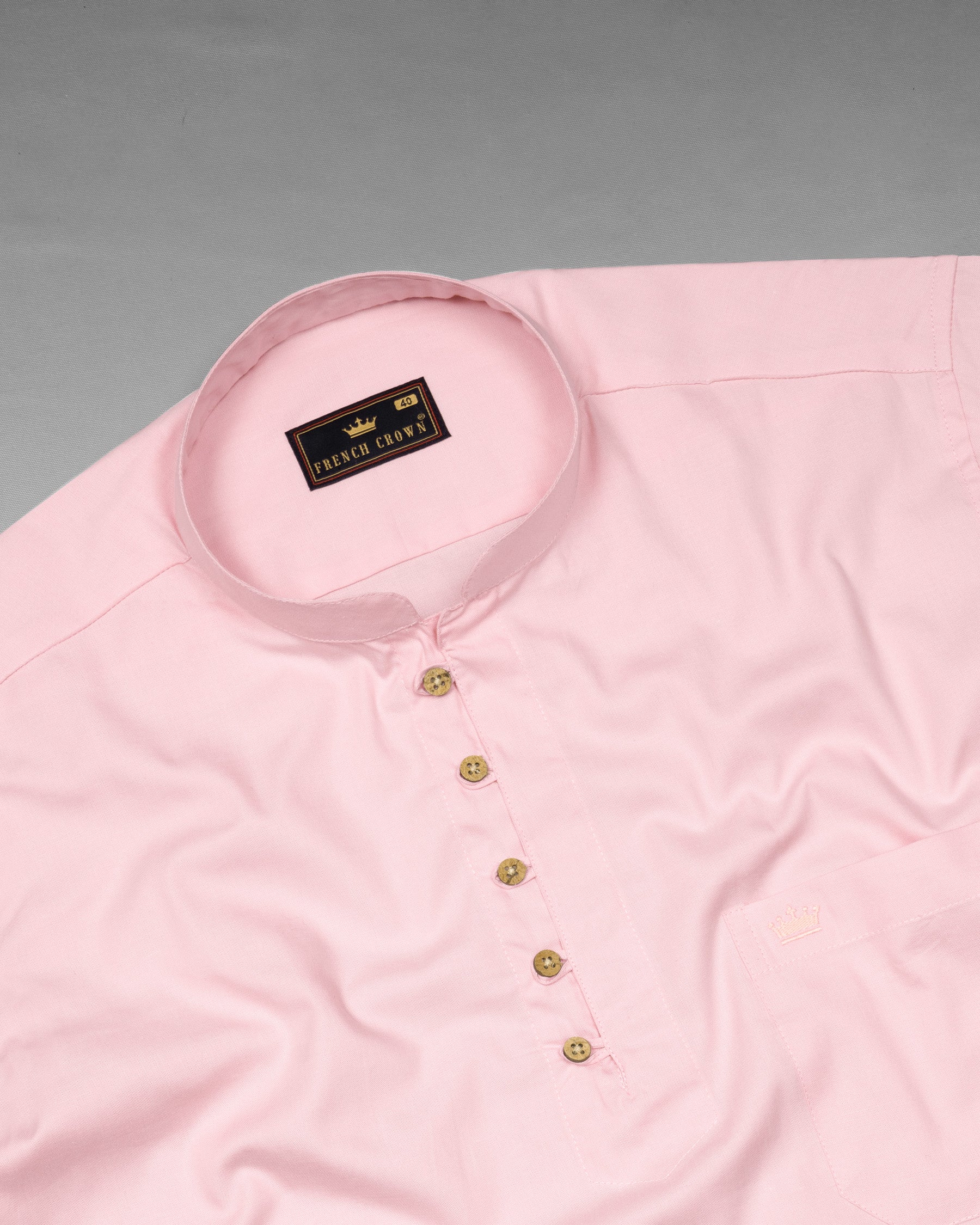 Cosmos Pink Royal Oxford Kurta Shirt 5608-KS-38, 5608-KS-H-38, 5608-KS-39, 5608-KS-H-39, 5608-KS-40, 5608-KS-H-40, 5608-KS-42, 5608-KS-H-42, 5608-KS-44, 5608-KS-H-44, 5608-KS-46, 5608-KS-H-46, 5608-KS-48, 5608-KS-H-48, 5608-KS-50, 5608-KS-H-50, 5608-KS-52, 5608-KS-H-52