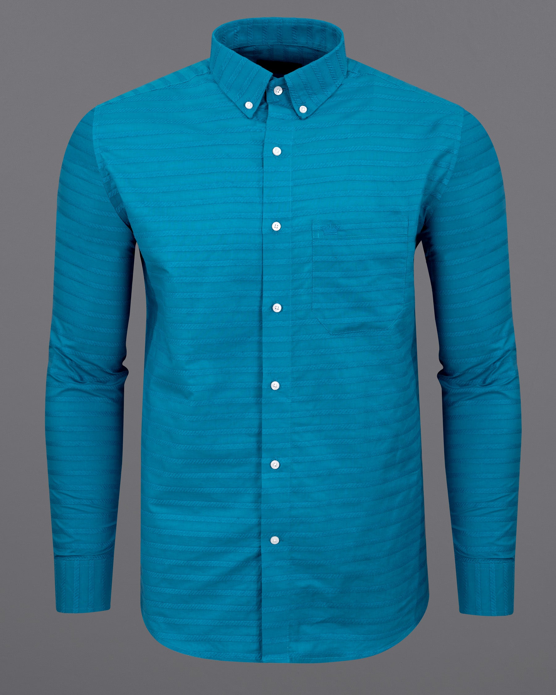 Pacific Blue Striped Dobby Textured Premium Giza Cotton Shirt 5622-BD-38, 5622-BD-H-38, 5622-BD-39, 5622-BD-H-39, 5622-BD-40, 5622-BD-H-40, 5622-BD-42, 5622-BD-H-42, 5622-BD-44, 5622-BD-H-44, 5622-BD-46, 5622-BD-H-46, 5622-BD-48, 5622-BD-H-48, 5622-BD-50, 5622-BD-H-50, 5622-BD-52, 5622-BD-H-52