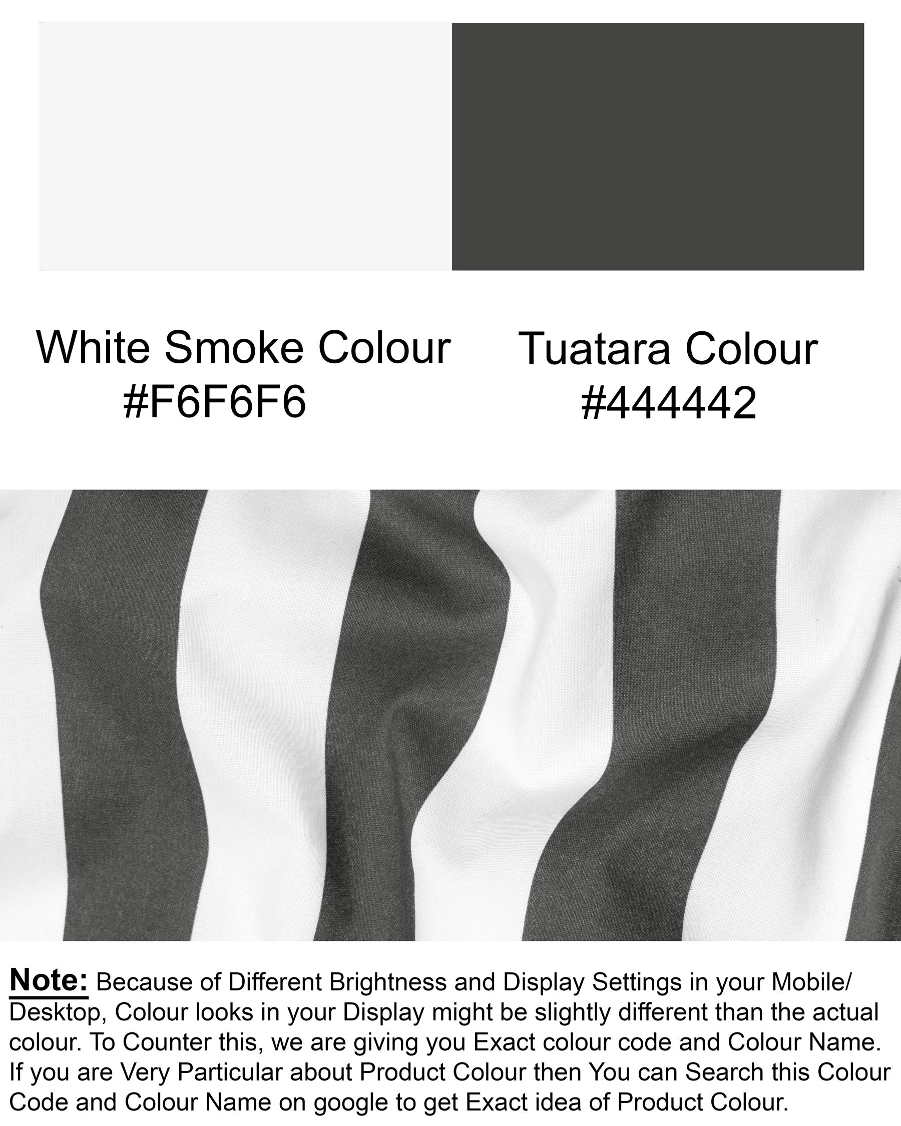 White Smoke and Tuatara Striped Premium Cotton Shirt 5627-CA-38, 5627-CA-H-38, 5627-CA-39, 5627-CA-H-39, 5627-CA-40, 5627-CA-H-40, 5627-CA-42, 5627-CA-H-42, 5627-CA-44, 5627-CA-H-44, 5627-CA-46, 5627-CA-H-46, 5627-CA-48, 5627-CA-H-48, 5627-CA-50, 5627-CA-H-50, 5627-CA-52, 5627-CA-H-52
