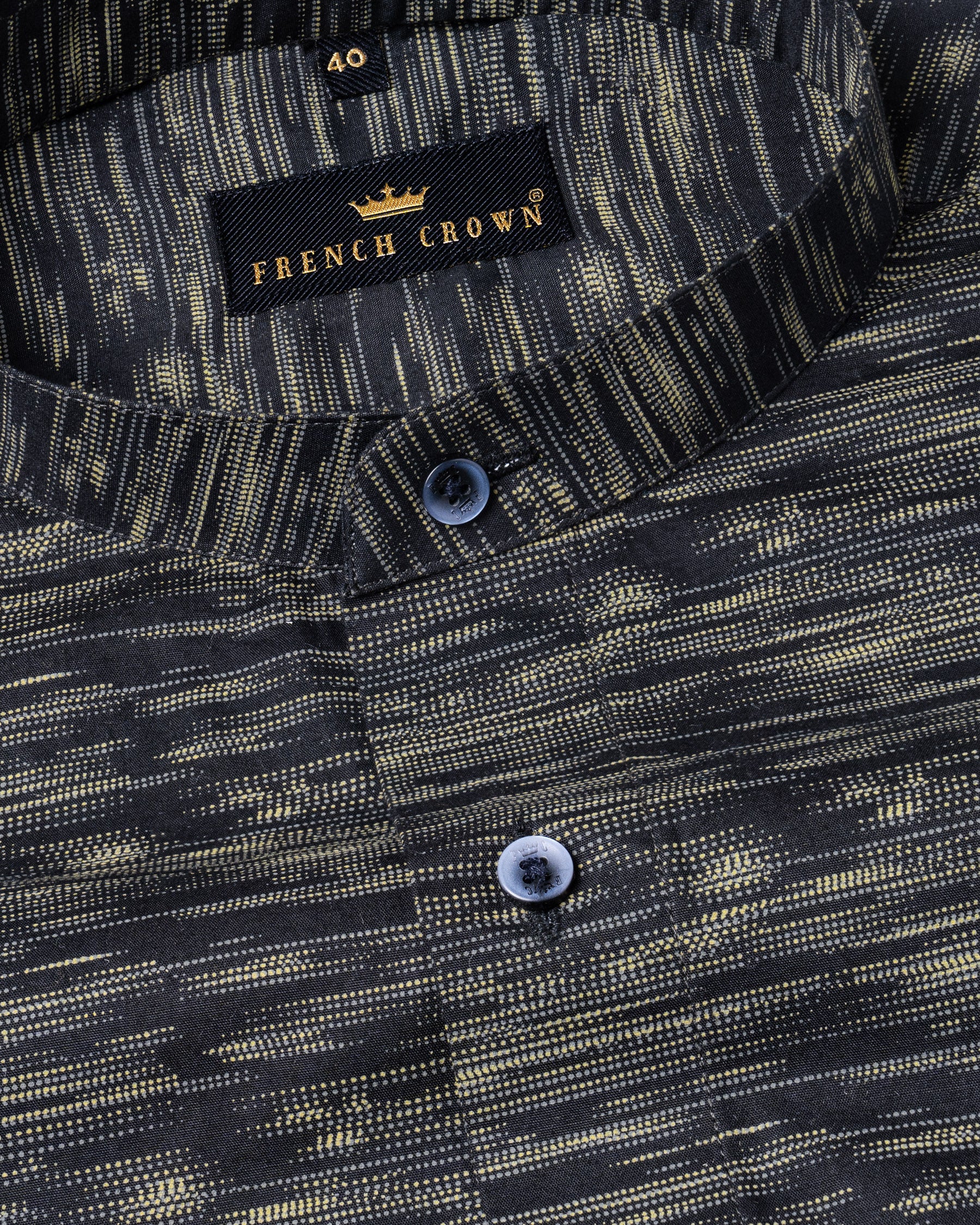 Jade Black Horizontal Linear Printed Premium Cotton Shirt 5644-M-BLE-38, 5644-M-BLE-H-38, 5644-M-BLE-39, 5644-M-BLE-H-39, 5644-M-BLE-40, 5644-M-BLE-H-40, 5644-M-BLE-42, 5644-M-BLE-H-42, 5644-M-BLE-44, 5644-M-BLE-H-44, 5644-M-BLE-46, 5644-M-BLE-H-46, 5644-M-BLE-48, 5644-M-BLE-H-48, 5644-M-BLE-50, 5644-M-BLE-H-50, 5644-M-BLE-52, 5644-M-BLE-H-52