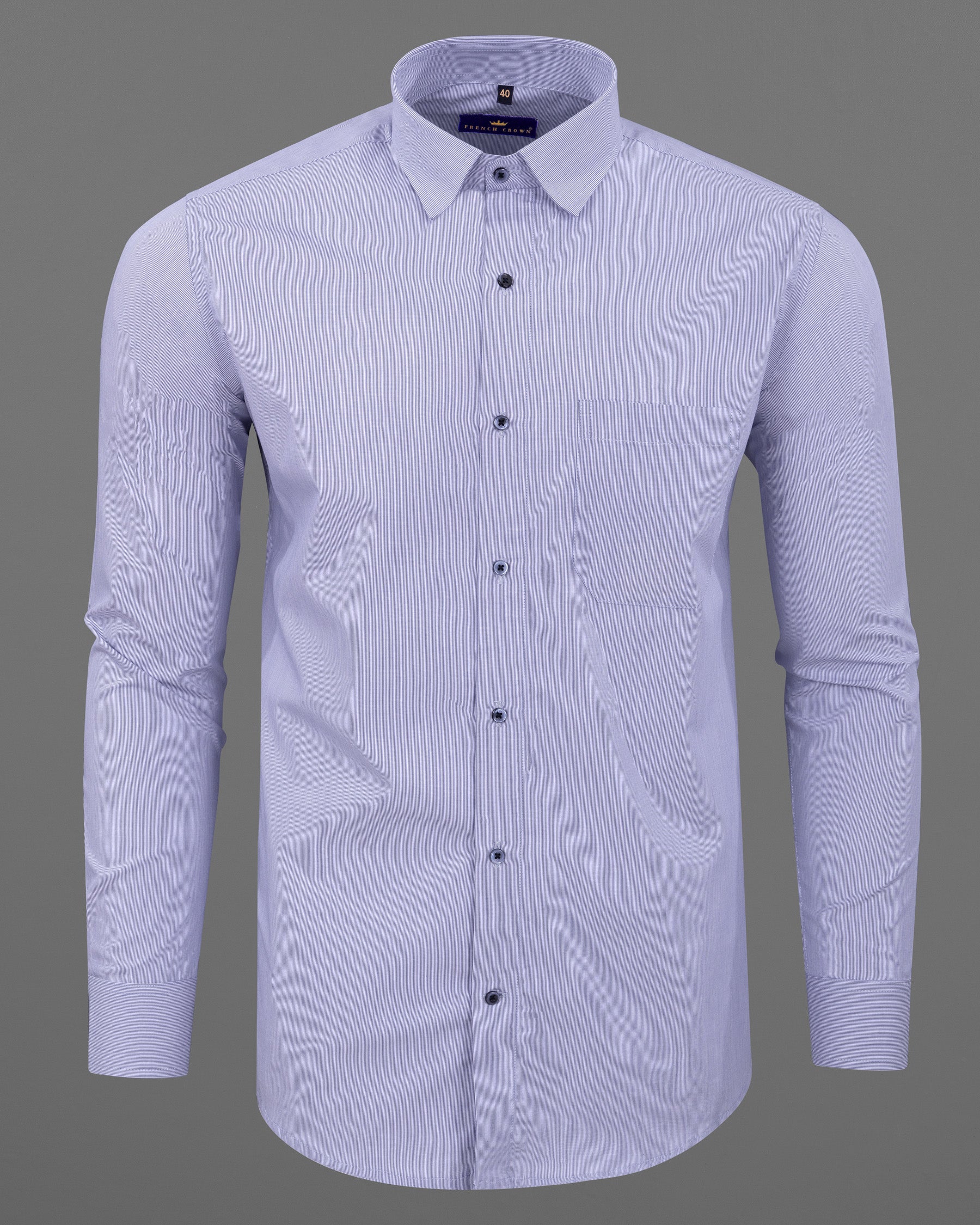 Echo Blue Pinstriped Premium Cotton Shirt 5648-BLE-38, 5648-BLE-H-38, 5648-BLE-39, 5648-BLE-H-39, 5648-BLE-40, 5648-BLE-H-40, 5648-BLE-42, 5648-BLE-H-42, 5648-BLE-44, 5648-BLE-H-44, 5648-BLE-46, 5648-BLE-H-46, 5648-BLE-48, 5648-BLE-H-48, 5648-BLE-50, 5648-BLE-H-50, 5648-BLE-52, 5648-BLE-H-52