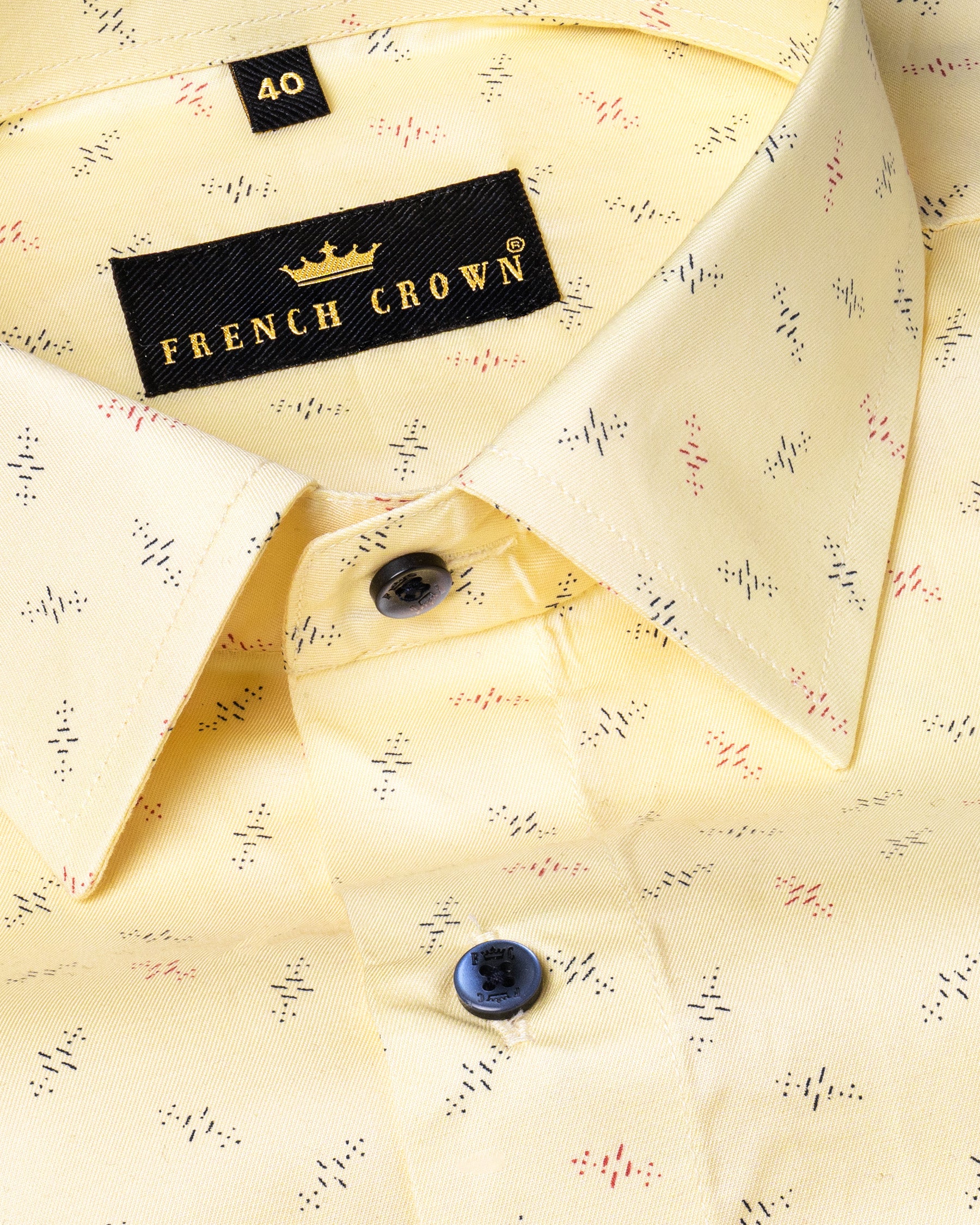 Colonial yellow Printed Premium Cotton Shirt 5649-BLE-38, 5649-BLE-H-38, 5649-BLE-39, 5649-BLE-H-39, 5649-BLE-40, 5649-BLE-H-40, 5649-BLE-42, 5649-BLE-H-42, 5649-BLE-44, 5649-BLE-H-44, 5649-BLE-46, 5649-BLE-H-46, 5649-BLE-48, 5649-BLE-H-48, 5649-BLE-50, 5649-BLE-H-50, 5649-BLE-52, 5649-BLE-H-52