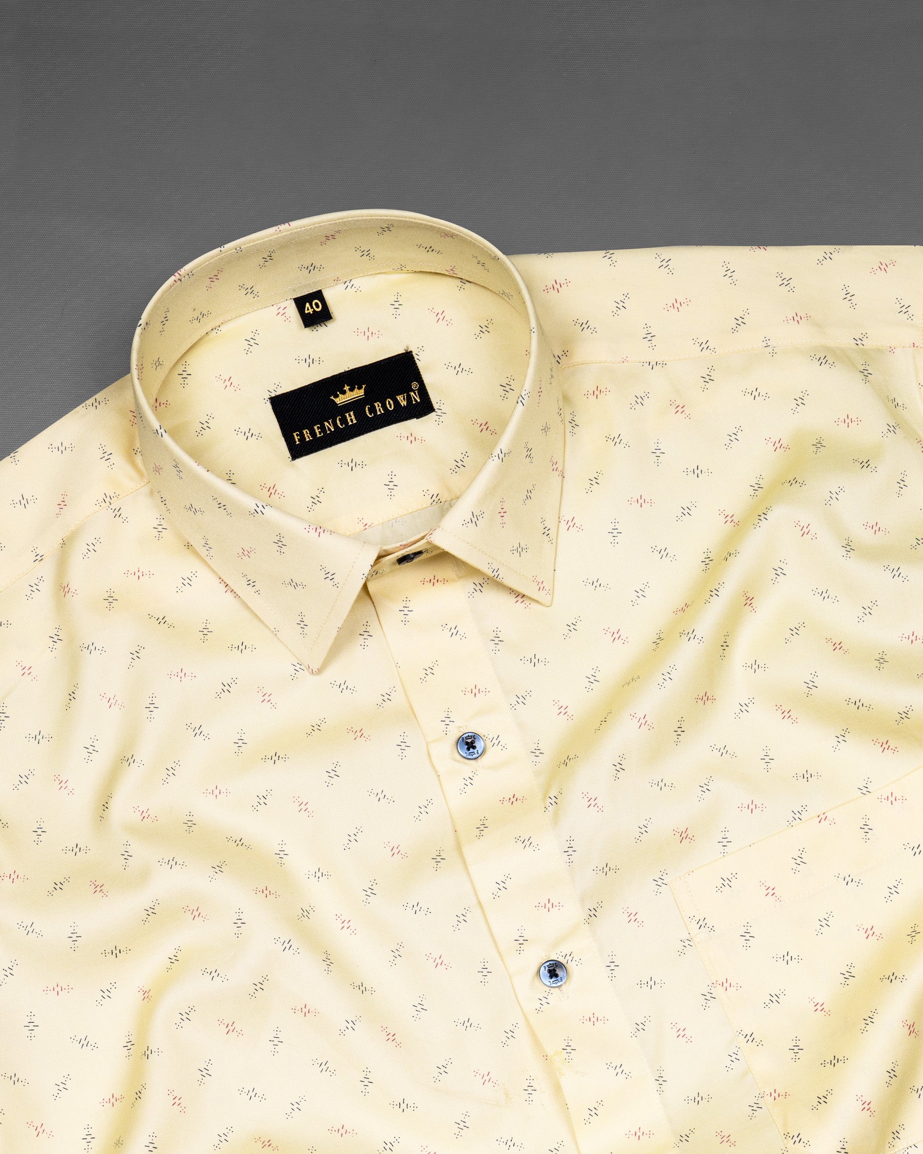 Colonial yellow Printed Premium Cotton Shirt 5649-BLE-38, 5649-BLE-H-38, 5649-BLE-39, 5649-BLE-H-39, 5649-BLE-40, 5649-BLE-H-40, 5649-BLE-42, 5649-BLE-H-42, 5649-BLE-44, 5649-BLE-H-44, 5649-BLE-46, 5649-BLE-H-46, 5649-BLE-48, 5649-BLE-H-48, 5649-BLE-50, 5649-BLE-H-50, 5649-BLE-52, 5649-BLE-H-52