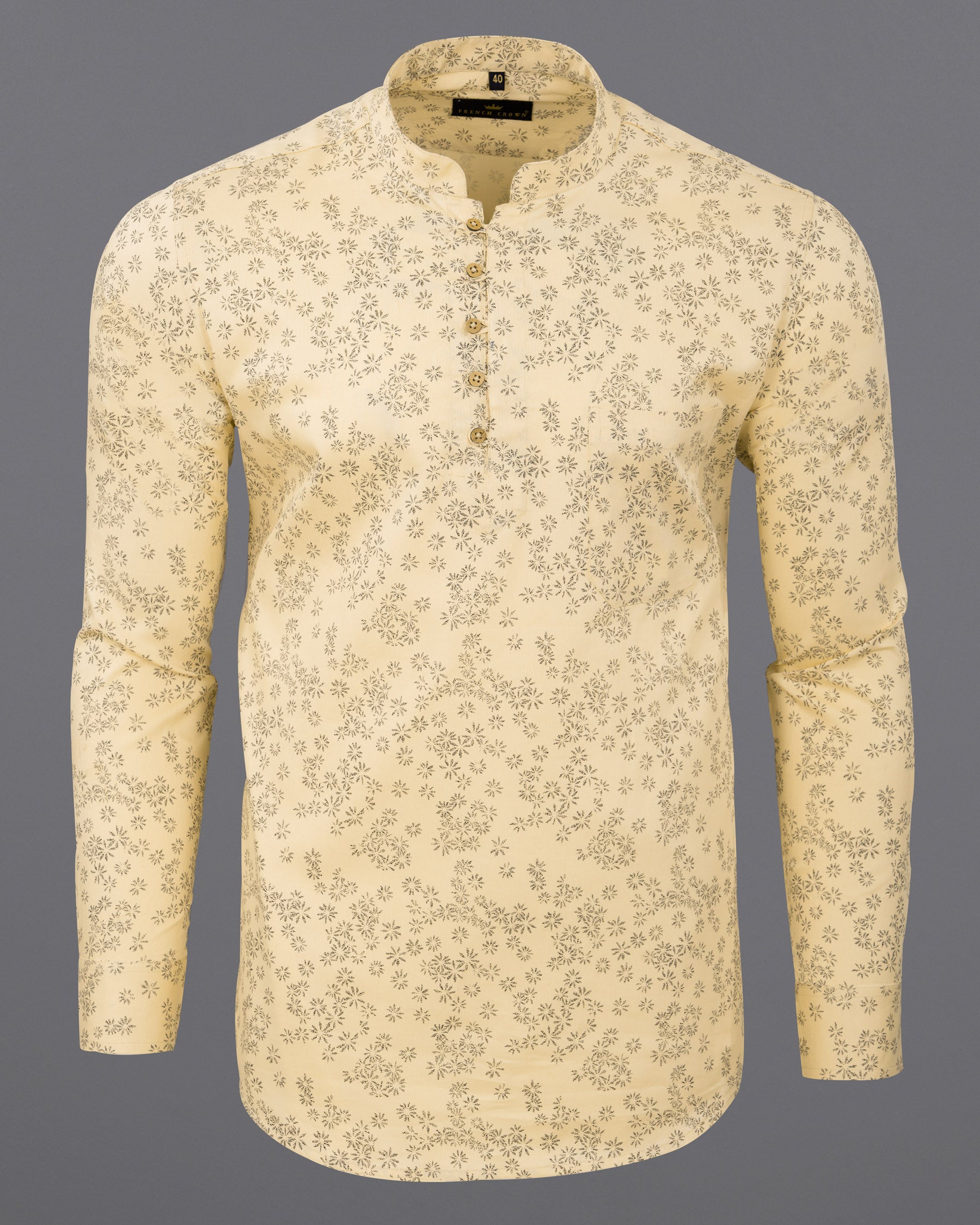 Chamois Brown Dobby Textured Premium Giza Cotton Kurta Shirt 5674-KS-38, 5674-KS-H-38, 5674-KS-39, 5674-KS-H-39, 5674-KS-40, 5674-KS-H-40, 5674-KS-42, 5674-KS-H-42, 5674-KS-44, 5674-KS-H-44, 5674-KS-46, 5674-KS-H-46, 5674-KS-48, 5674-KS-H-48, 5674-KS-50, 5674-KS-H-50, 5674-KS-52, 5674-KS-H-52