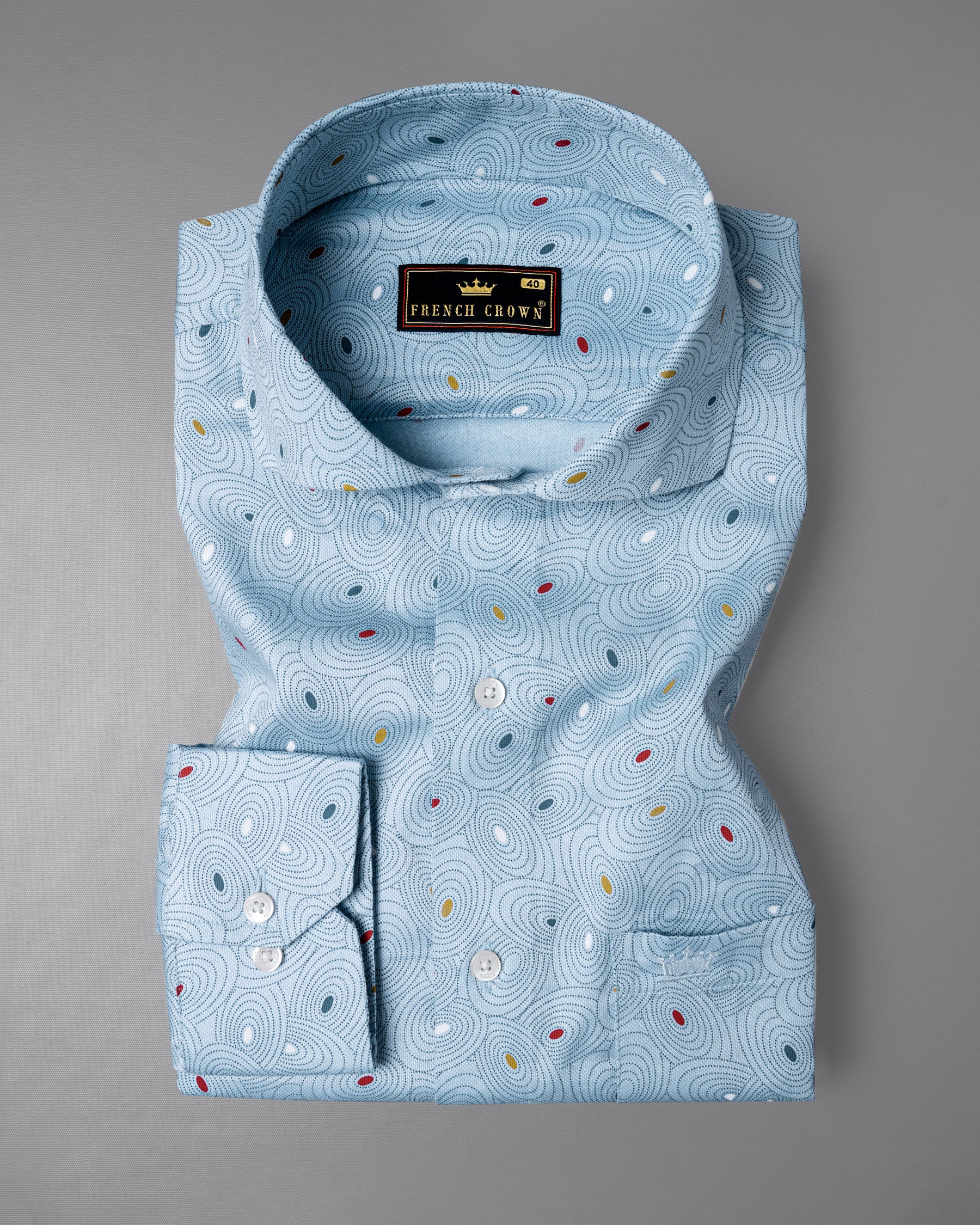 Jungle Mist Blue Dobby Textured Premium Giza Cotton Shirt 5679-CA-38, 5679-CA-H-38, 5679-CA-39, 5679-CA-H-39, 5679-CA-40, 5679-CA-H-40, 5679-CA-42, 5679-CA-H-42, 5679-CA-44, 5679-CA-H-44, 5679-CA-46, 5679-CA-H-46, 5679-CA-48, 5679-CA-H-48, 5679-CA-50, 5679-CA-H-50, 5679-CA-52, 5679-CA-H-52