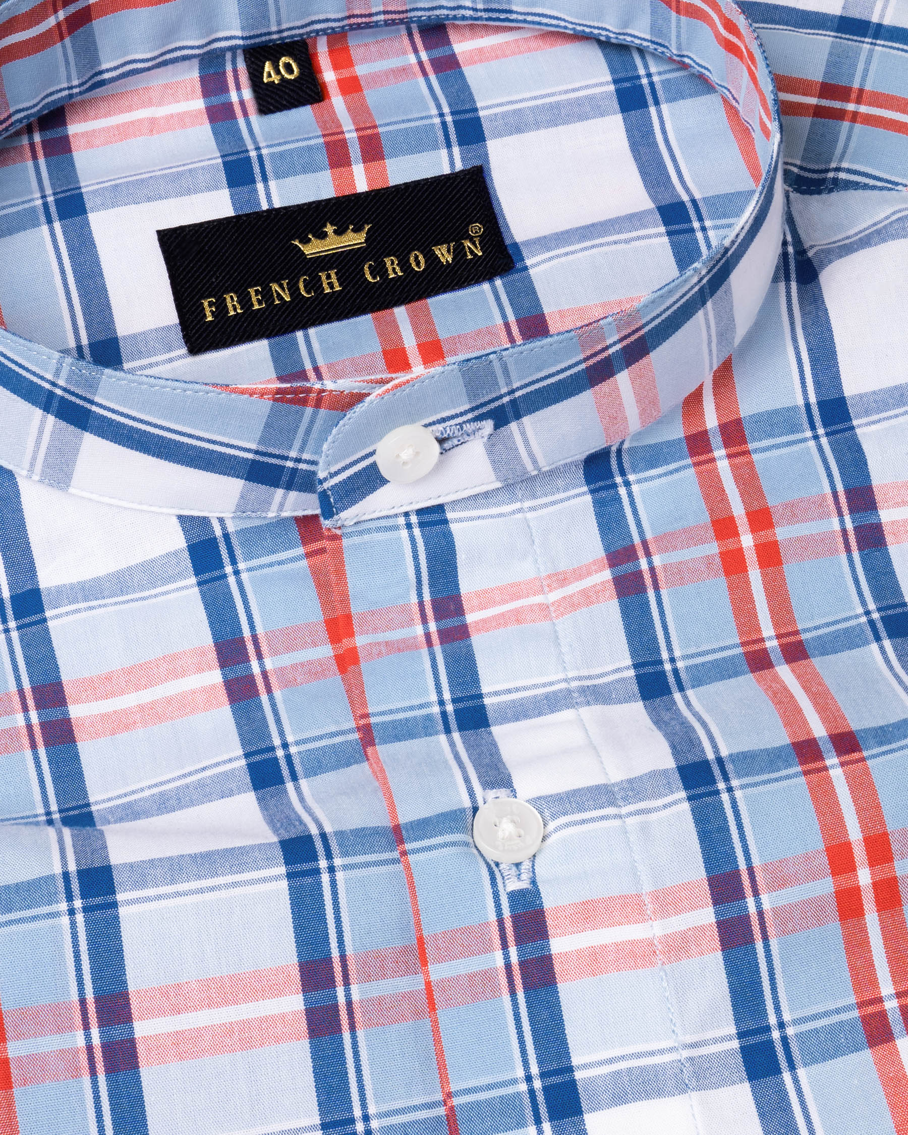 Cerulean with Polo Blue Plaid Premium Cotton Shirt 5690-M-38, 5690-M-H-38, 5690-M-39, 5690-M-H-39, 5690-M-40, 5690-M-H-40, 5690-M-42, 5690-M-H-42, 5690-M-44, 5690-M-H-44, 5690-M-46, 5690-M-H-46, 5690-M-48, 5690-M-H-48, 5690-M-50, 5690-M-H-50, 5690-M-52, 5690-M-H-52