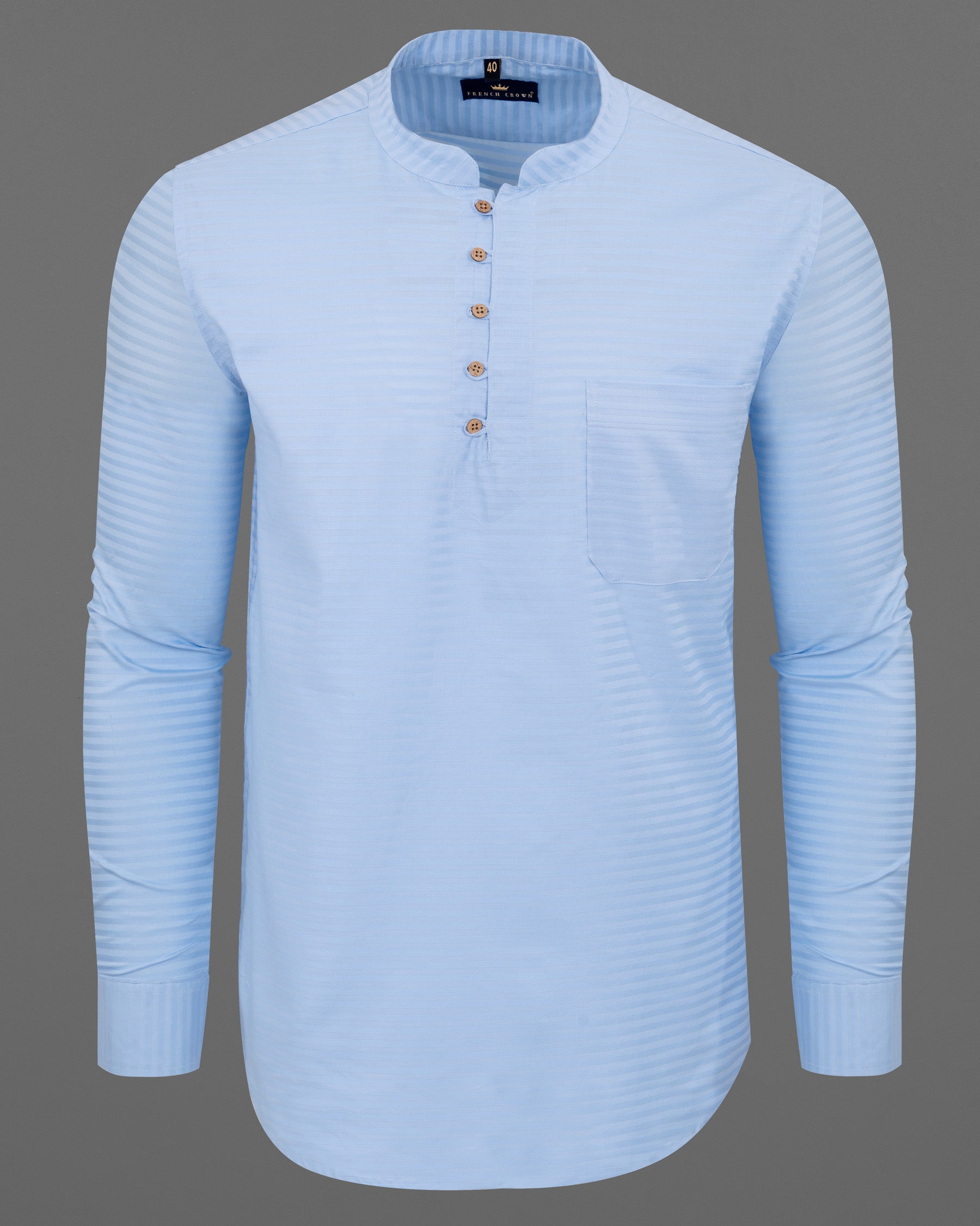 Pigeon Post Subtle Striped Dobby Textured Giza Cotton Kurta Shirt 5711-KS-38, 5711-KS-H-38, 5711-KS-39, 5711-KS-H-39, 5711-KS-40, 5711-KS-H-40, 5711-KS-42, 5711-KS-H-42, 5711-KS-44, 5711-KS-H-44, 5711-KS-46, 5711-KS-H-46, 5711-KS-48, 5711-KS-H-48, 5711-KS-50, 5711-KS-H-50, 5711-KS-52, 5711-KS-H-52