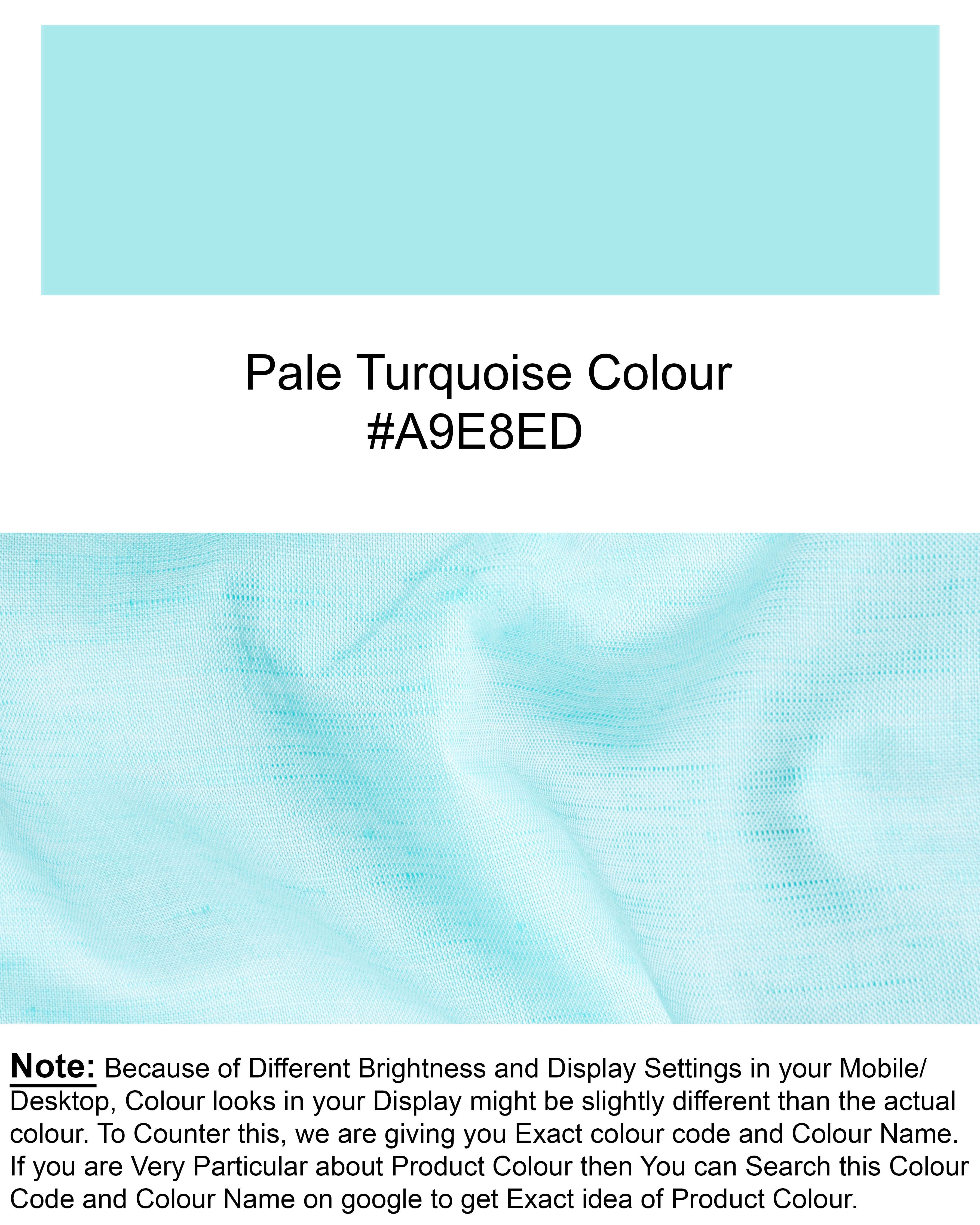 Pale Turquoise Luxurious Linen Shirt 5712-38, 5712-H-38, 5712-39, 5712-H-39, 5712-40, 5712-H-40, 5712-42, 5712-H-42, 5712-44, 5712-H-44, 5712-46, 5712-H-46, 5712-48, 5712-H-48, 5712-50, 5712-H-50, 5712-52, 5712-H-52