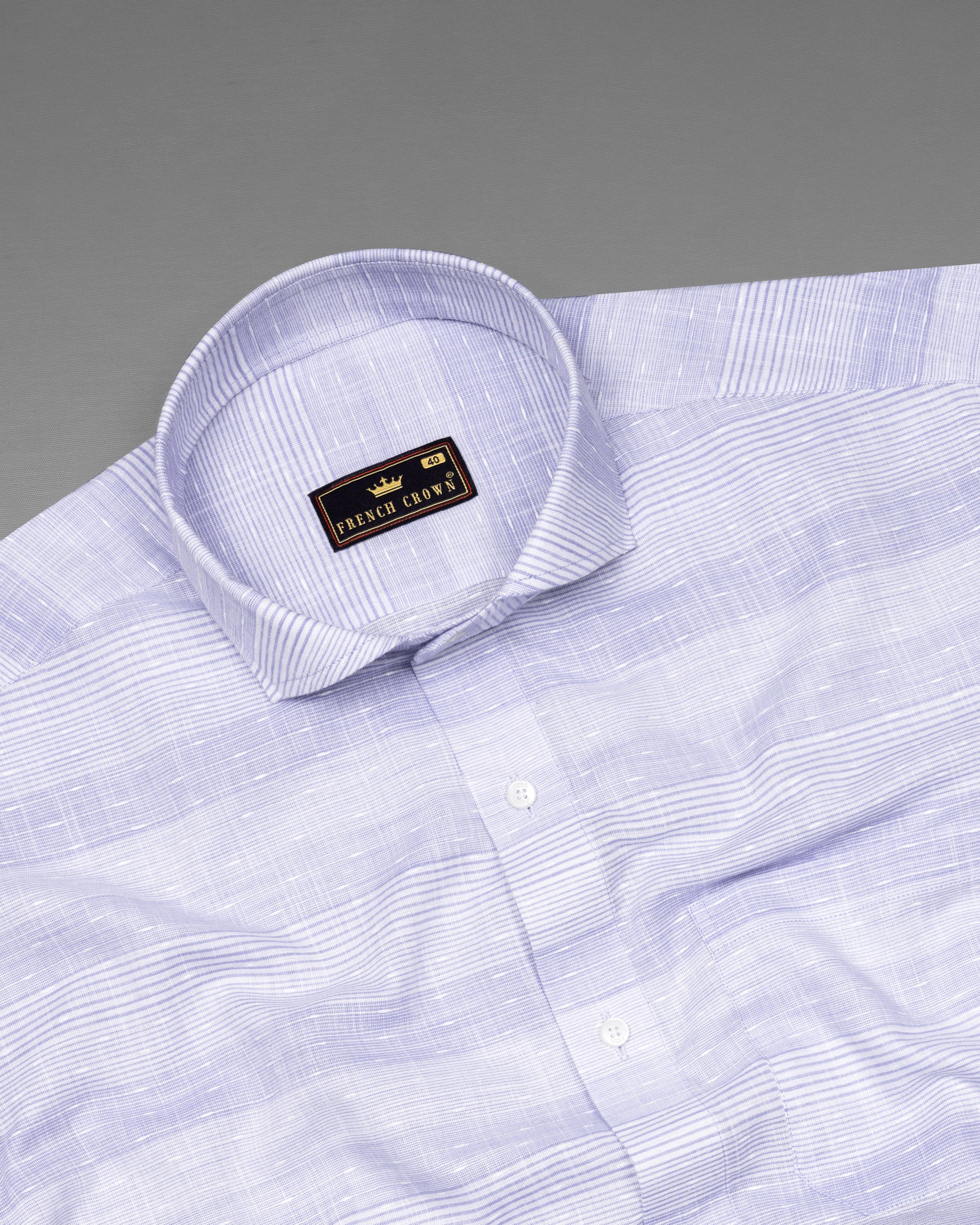 Melrose Blue Striped Luxurious Linen Shirt 5726-CA-38, 5726-CA-H-38, 5726-CA-39, 5726-CA-H-39, 5726-CA-40, 5726-CA-H-40, 5726-CA-42, 5726-CA-H-42, 5726-CA-44, 5726-CA-H-44, 5726-CA-46, 5726-CA-H-46, 5726-CA-48, 5726-CA-H-48, 5726-CA-50, 5726-CA-H-50, 5726-CA-52, 5726-CA-H-52