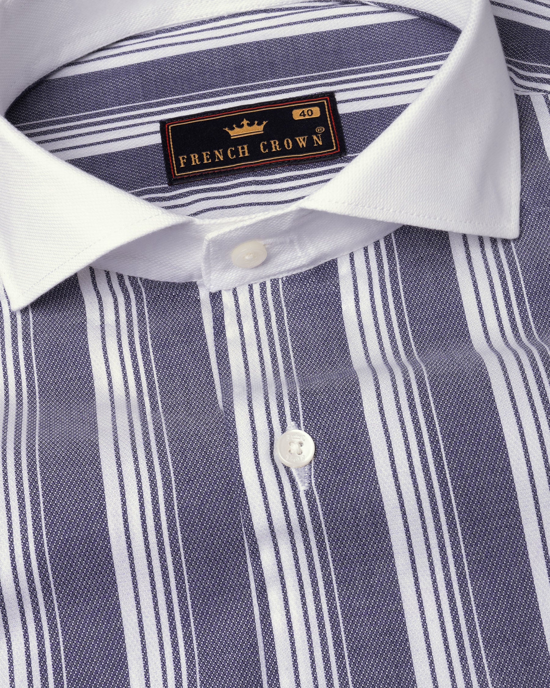 Dolphin Grey Striped with White Collar Dobby Premium Giza Cotton Shirt 5743-CA-WCC-38, 5743-CA-WCC-H-38, 5743-CA-WCC-39, 5743-CA-WCC-H-39, 5743-CA-WCC-40, 5743-CA-WCC-H-40, 5743-CA-WCC-42, 5743-CA-WCC-H-42, 5743-CA-WCC-44, 5743-CA-WCC-H-44, 5743-CA-WCC-46, 5743-CA-WCC-H-46, 5743-CA-WCC-48, 5743-CA-WCC-H-48, 5743-CA-WCC-50, 5743-CA-WCC-H-50, 5743-CA-WCC-52, 5743-CA-WCC-H-52